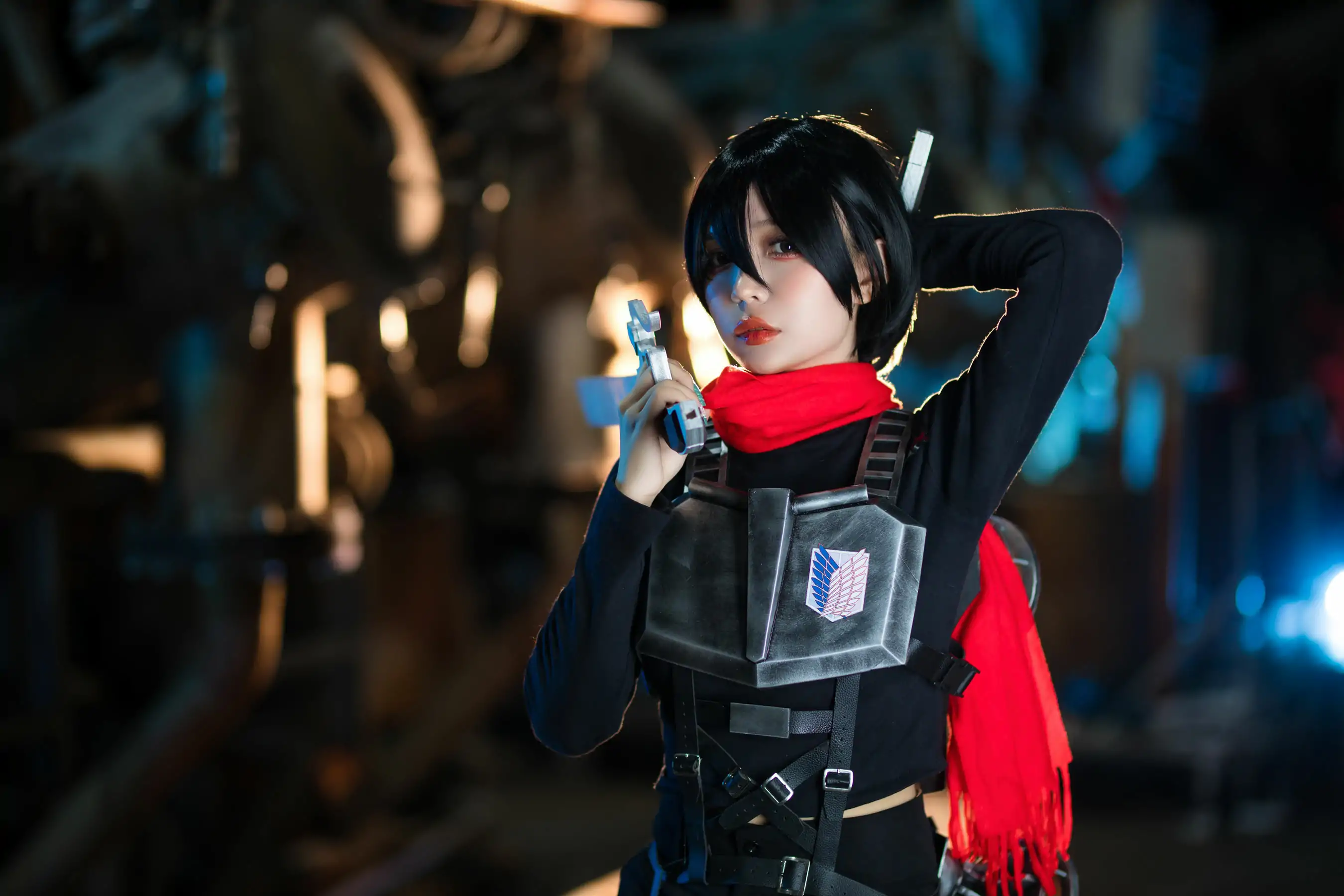 Umeko J - cosplay Mikasa Final Season Attack on Titan