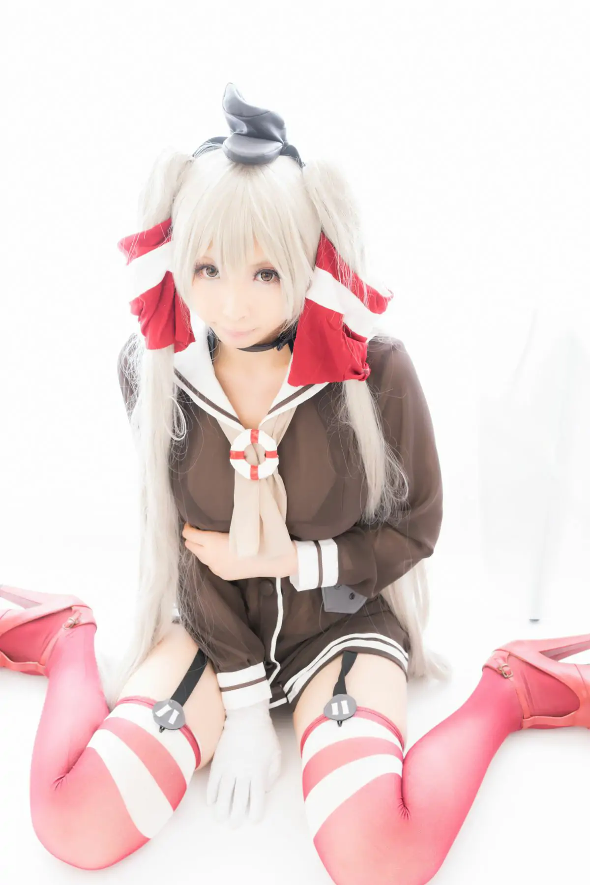 桃色れく (Momoiro Reku) 《Kantai Collection》Amatsukaze(天津風) [KURUPIKA]