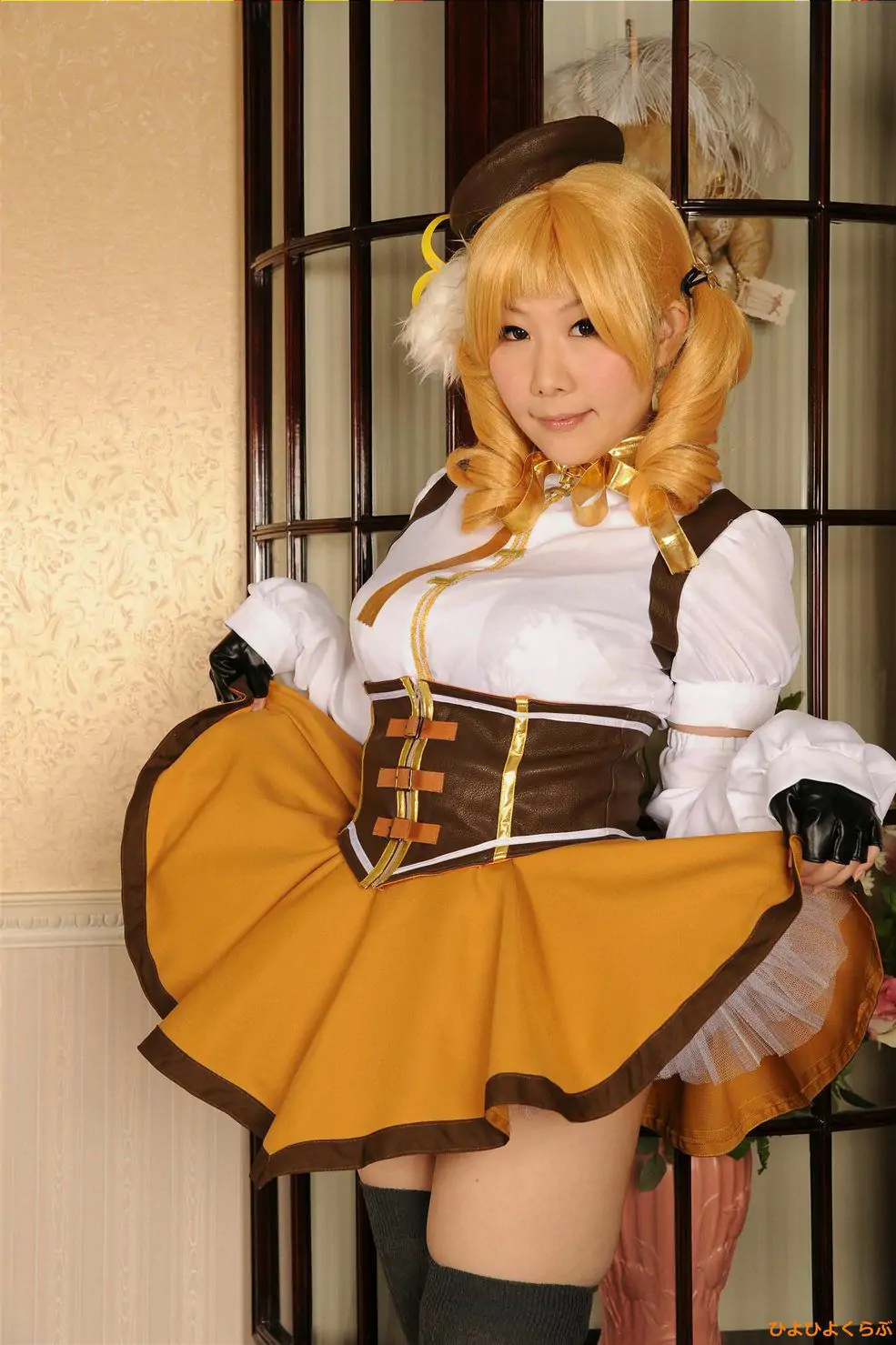 丹雫ひよ (Nishizuku Hiyo) 《Mahou Shoujo Madoka Magica》Tomoe Mami  [HiyoHiyo Club]