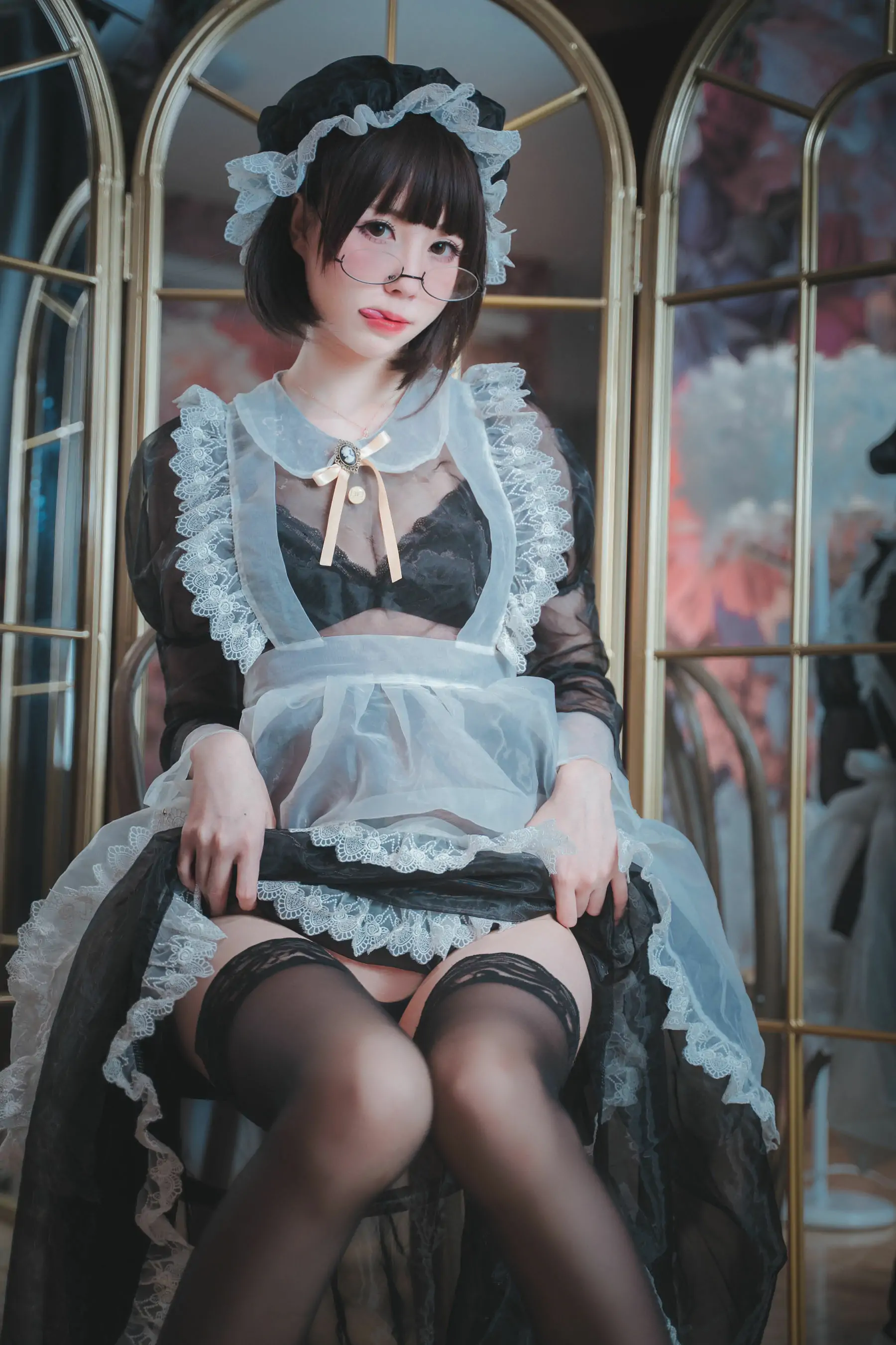 [网红COSER] 西园寺南歌 - 透明女仆