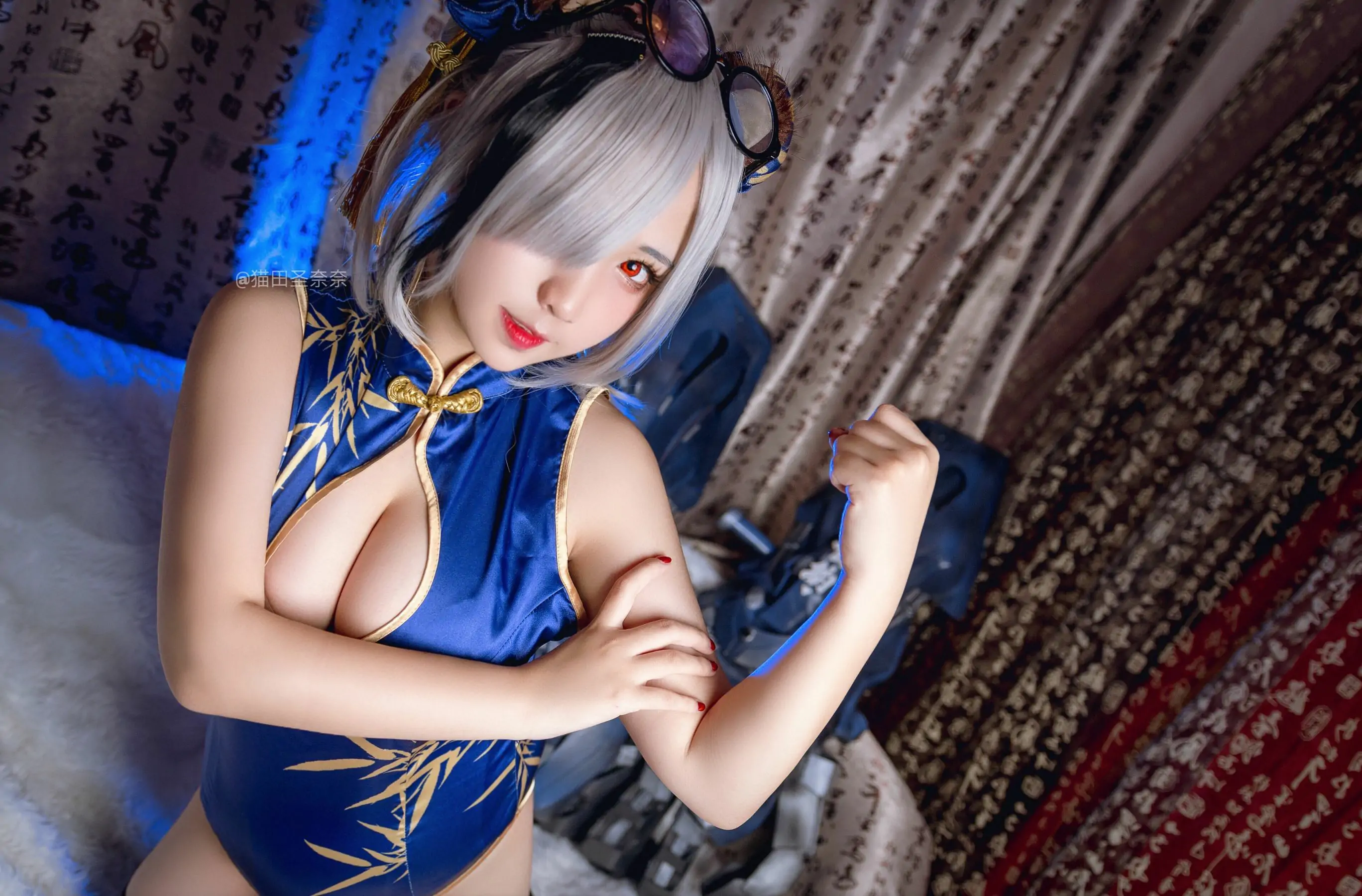 [网红COSER] 动漫博主貓田聖奈奈 - 食铁兽