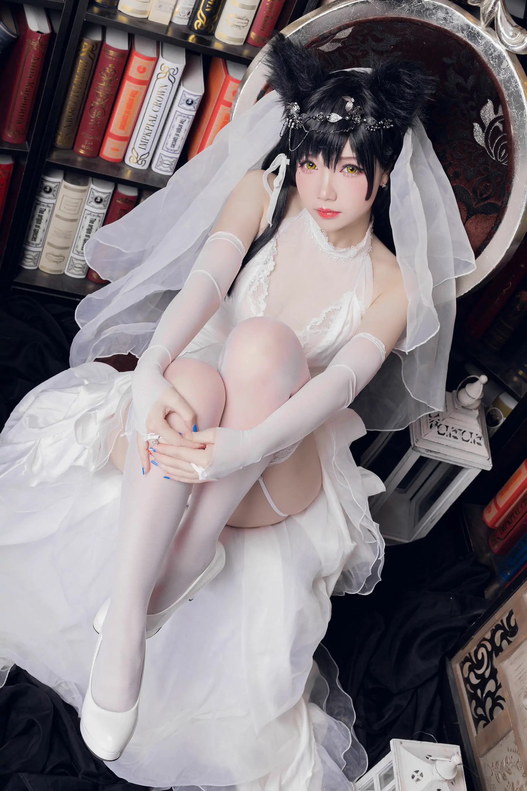 [网红COSER] 动漫博主雪晴Astra - 爱宕花嫁