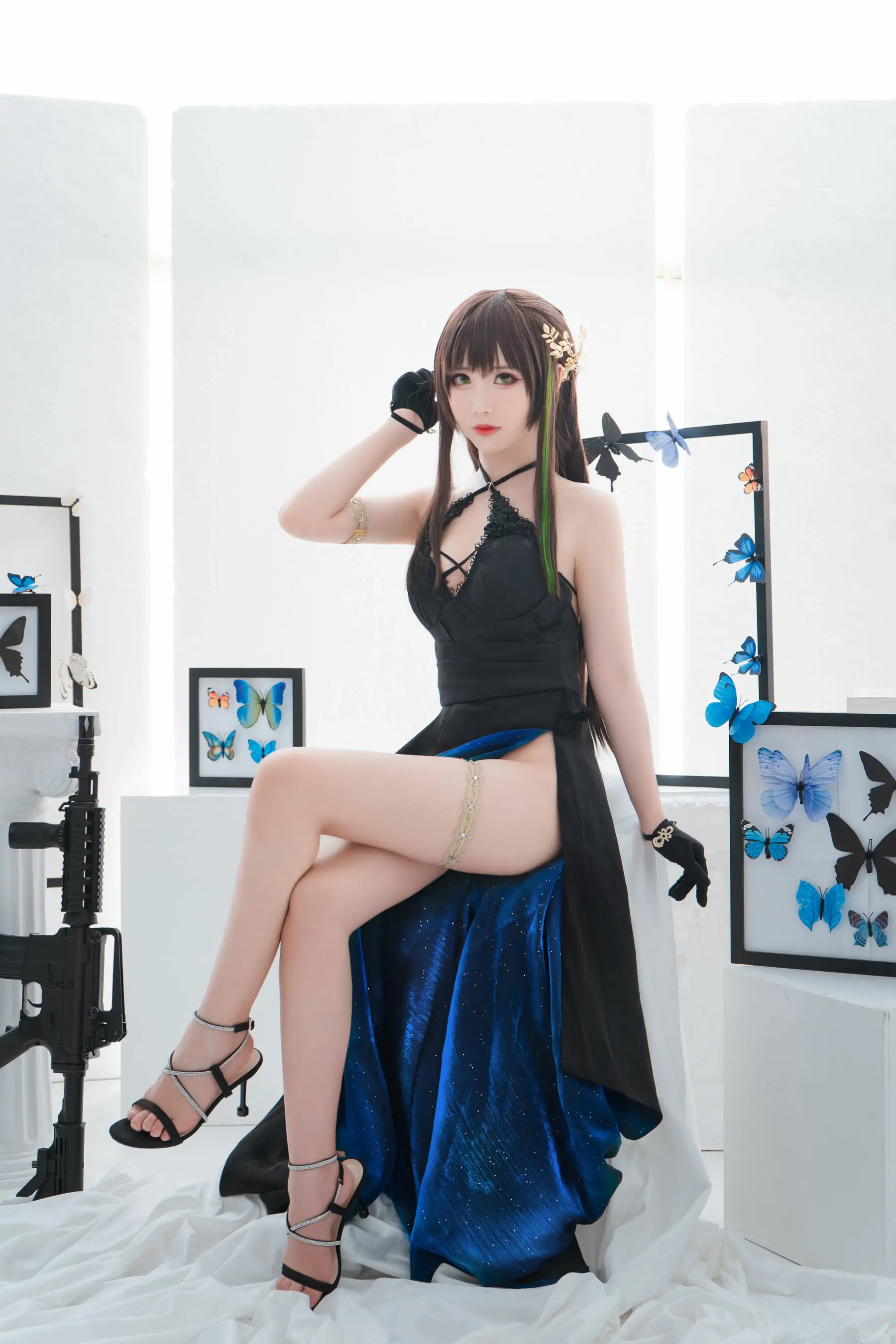 [网红COSER] 可爱人气Coser面饼仙儿 - M4A1