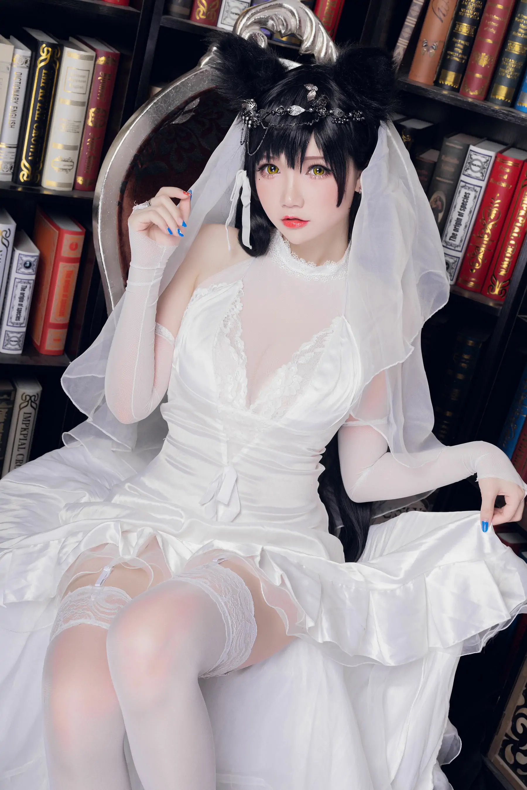 [网红COSER] 动漫博主雪晴Astra - 爱宕花嫁