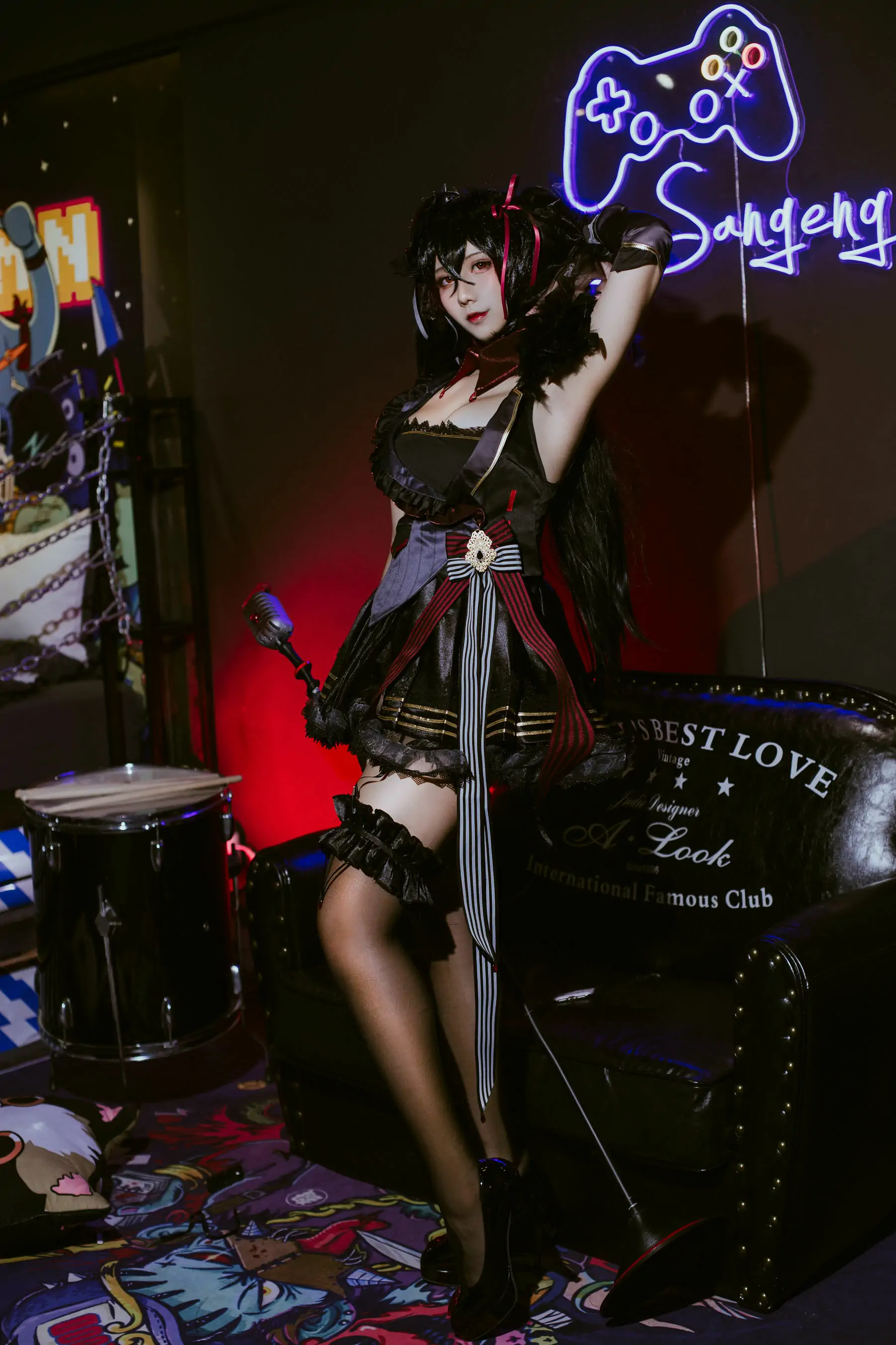 [网红COSER] 动漫博主九曲Jean - 大凤打歌服