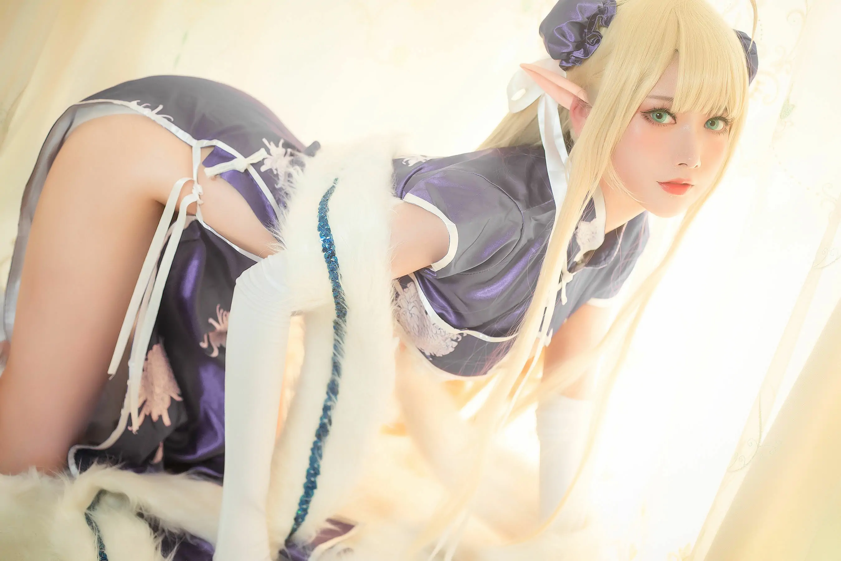 [网红COSER] 高颜值coser念念_D - 半人马旗袍