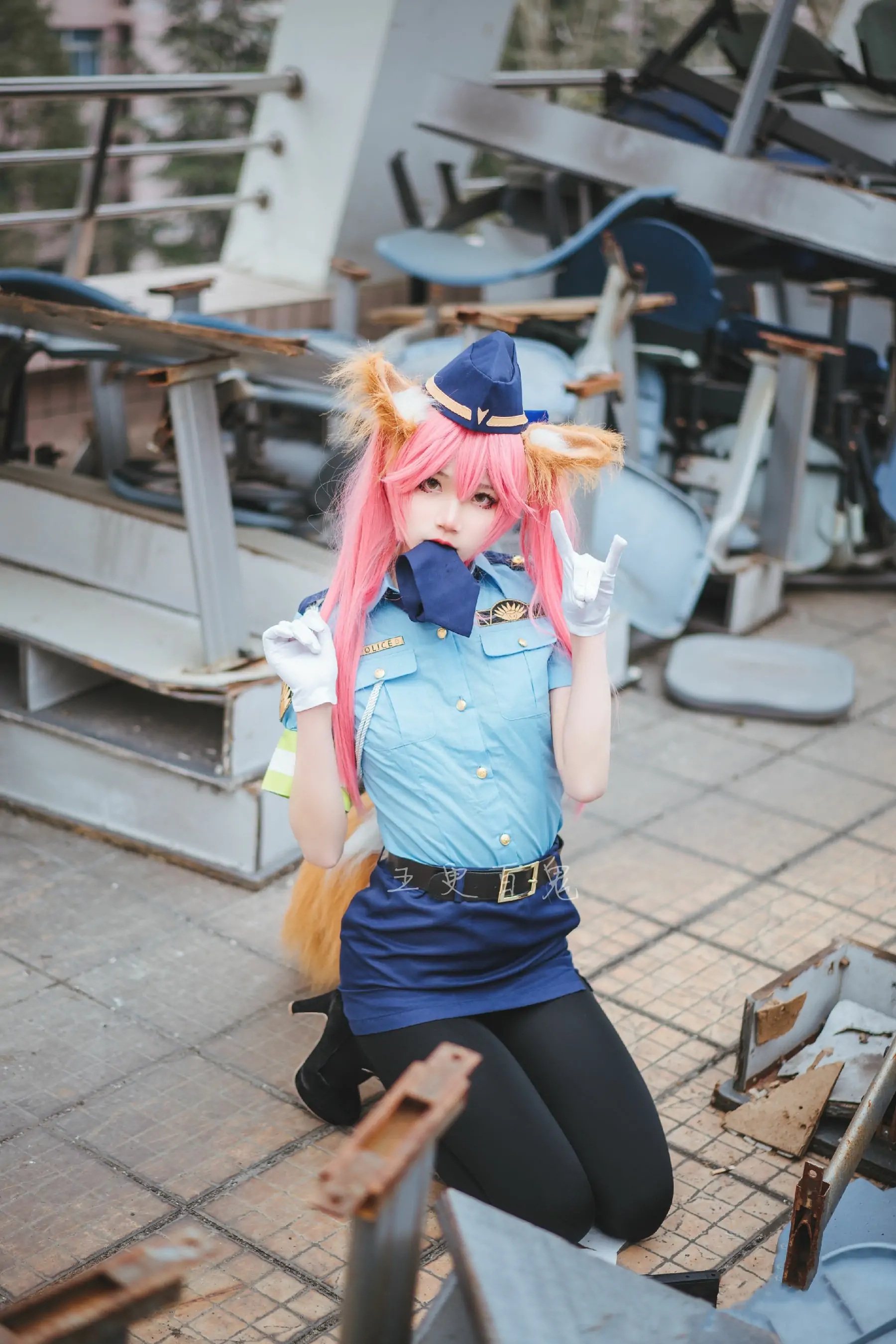 [Cosplay写真] 清纯少女五更百鬼 - 小玉