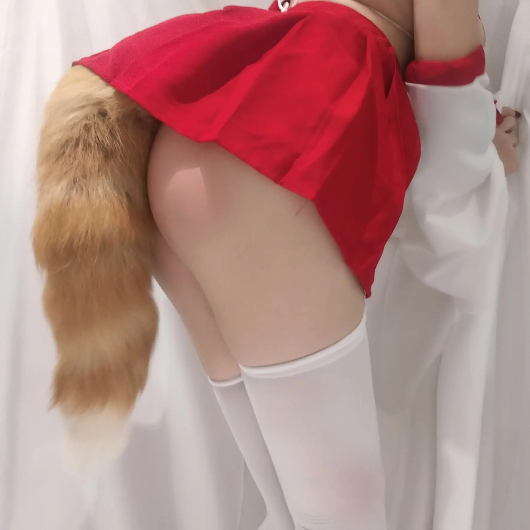 [Cosplay写真] 萌系小姐姐蜜汁猫裘 - 巫女小狐狸