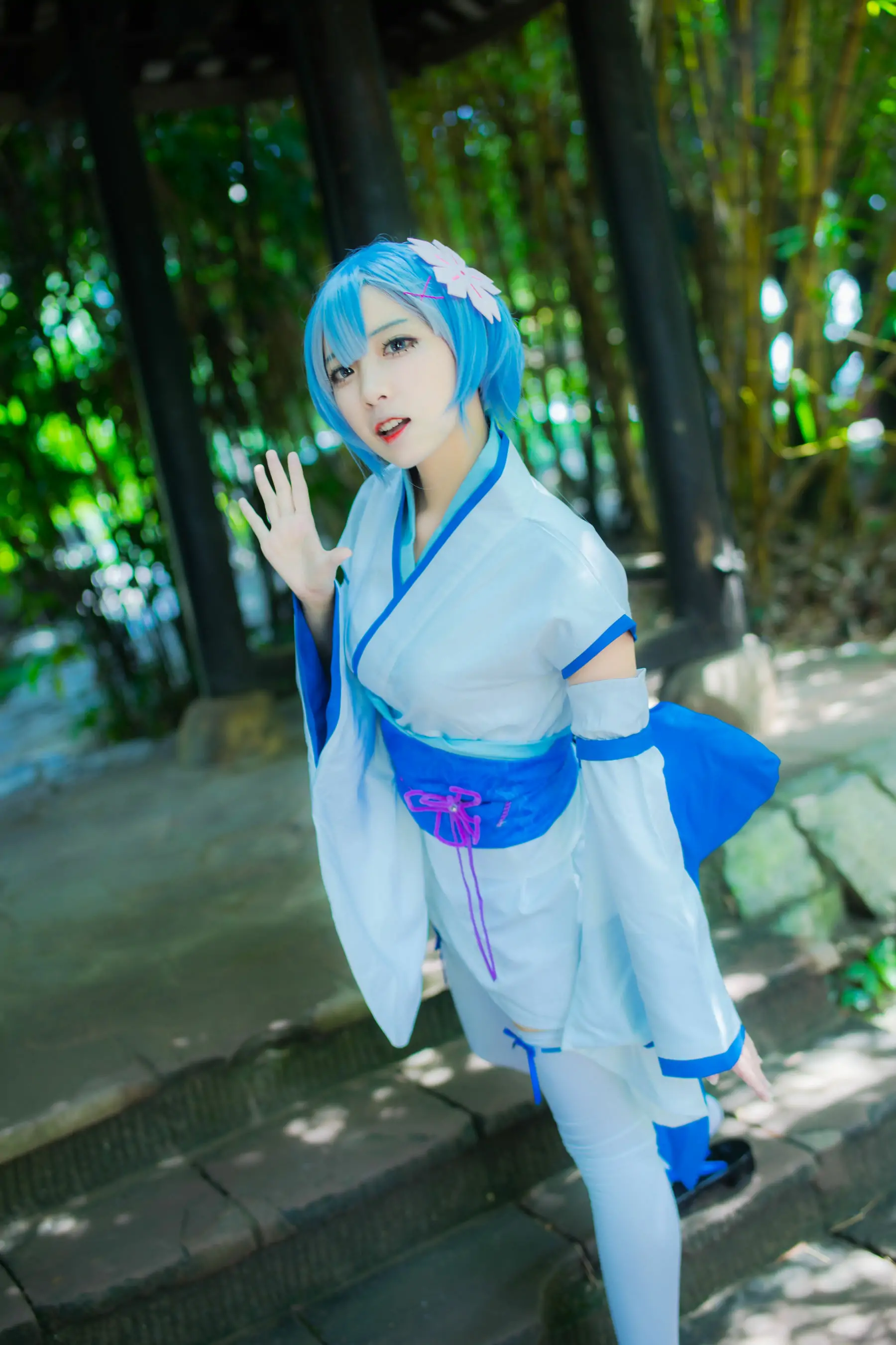 [Cosplay写真] 人气Coser二佐Nisa - 蕾姆幼年