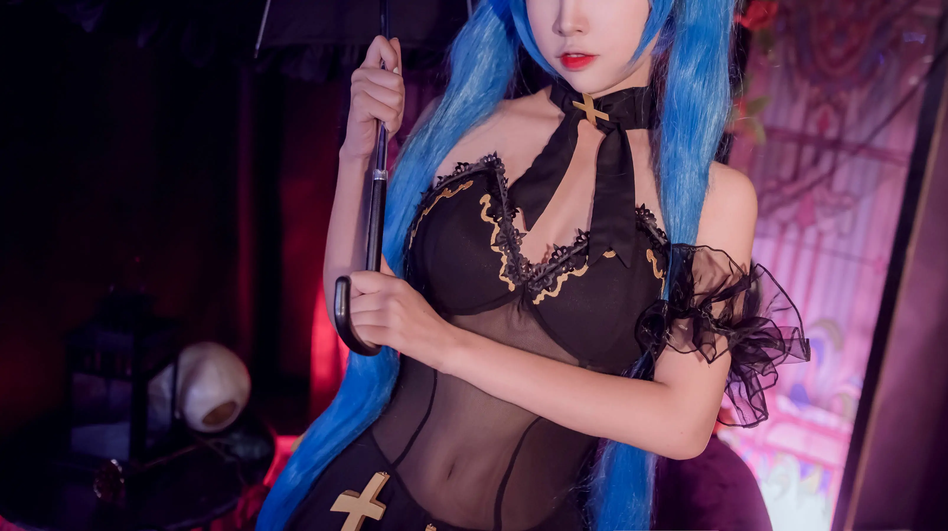 [Cosplay写真] 人气Coser二佐Nisa - 初音