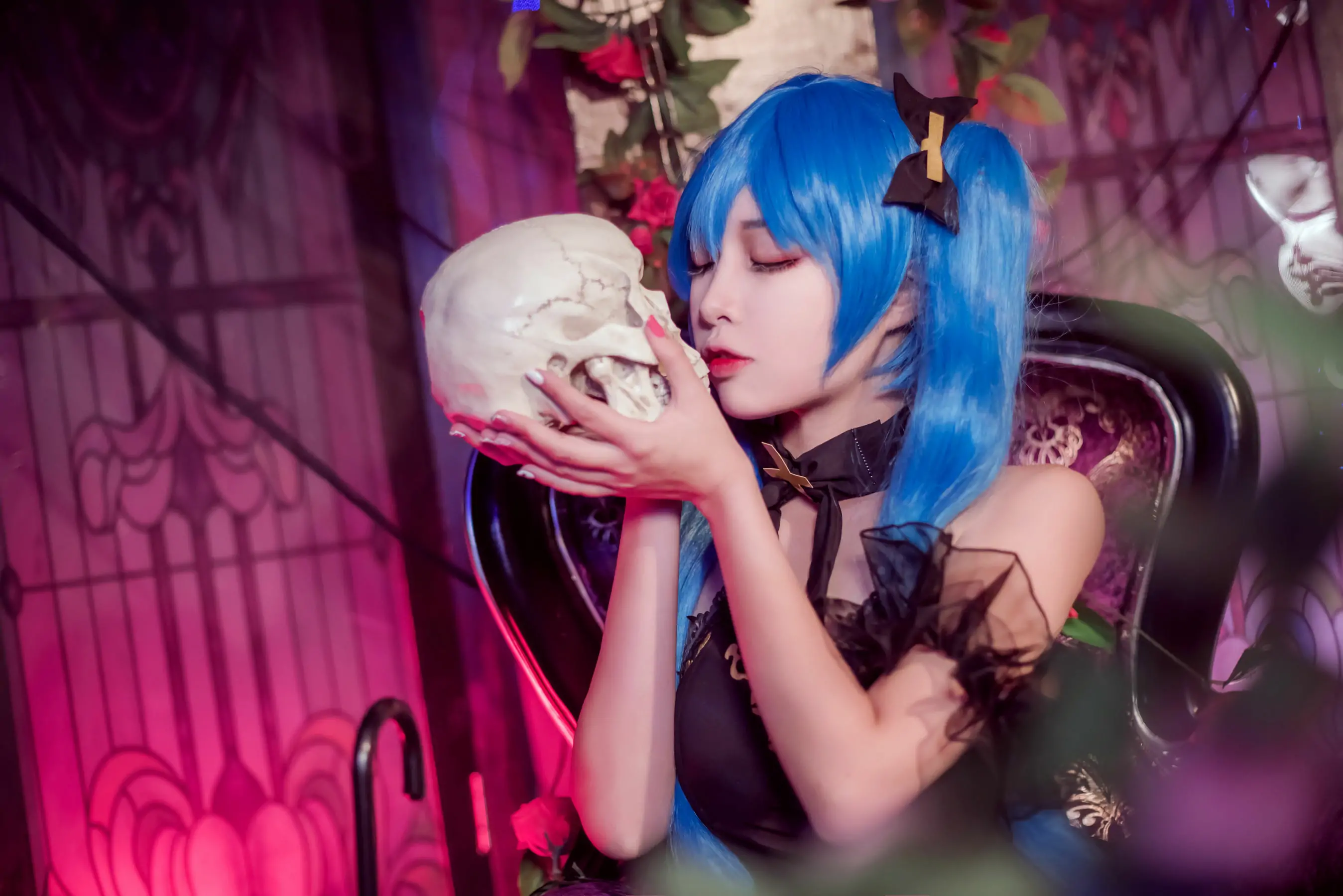 [Cosplay写真] 人气Coser二佐Nisa - 初音