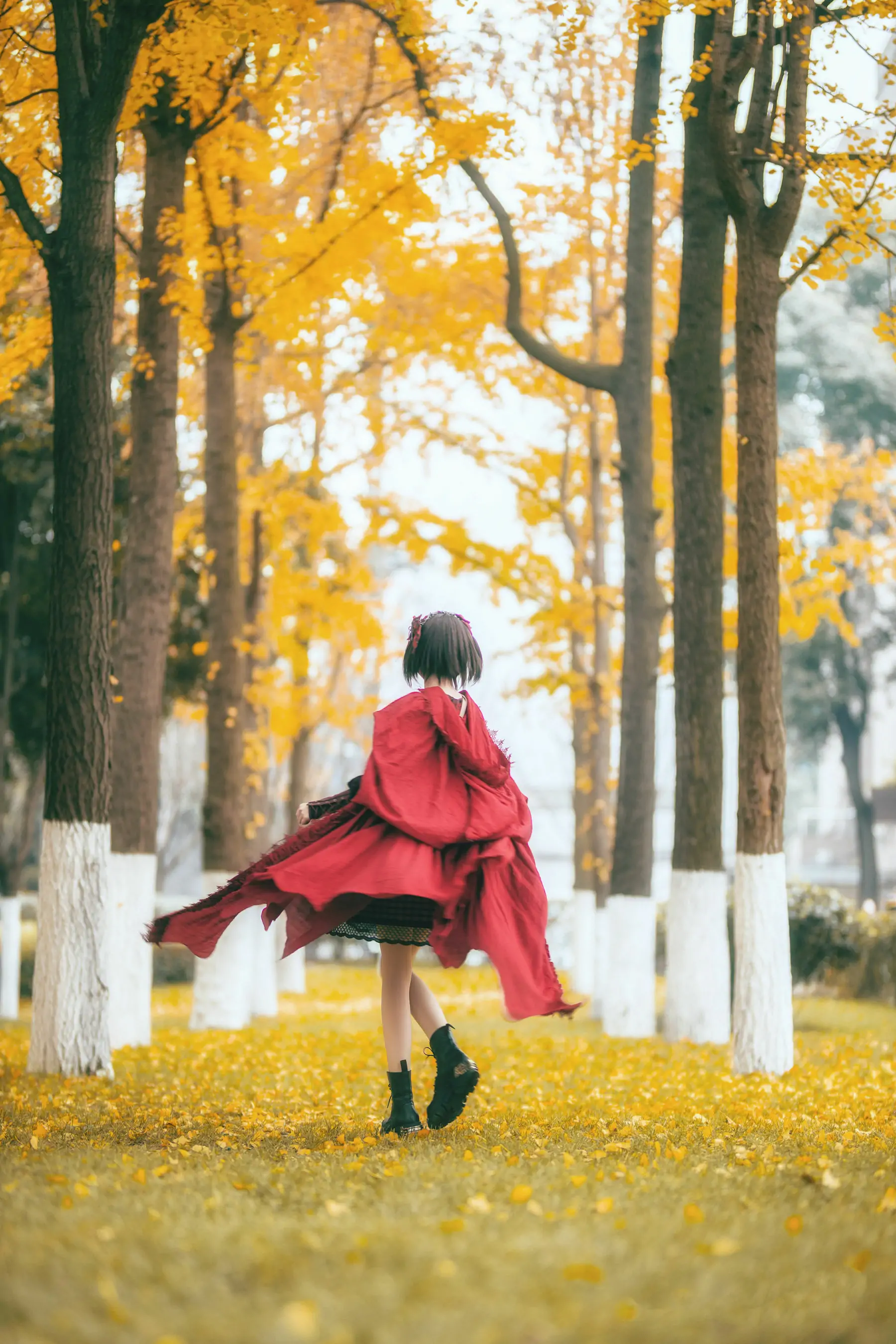 [Cosplay写真] 清纯少女五更百鬼 - 小红帽