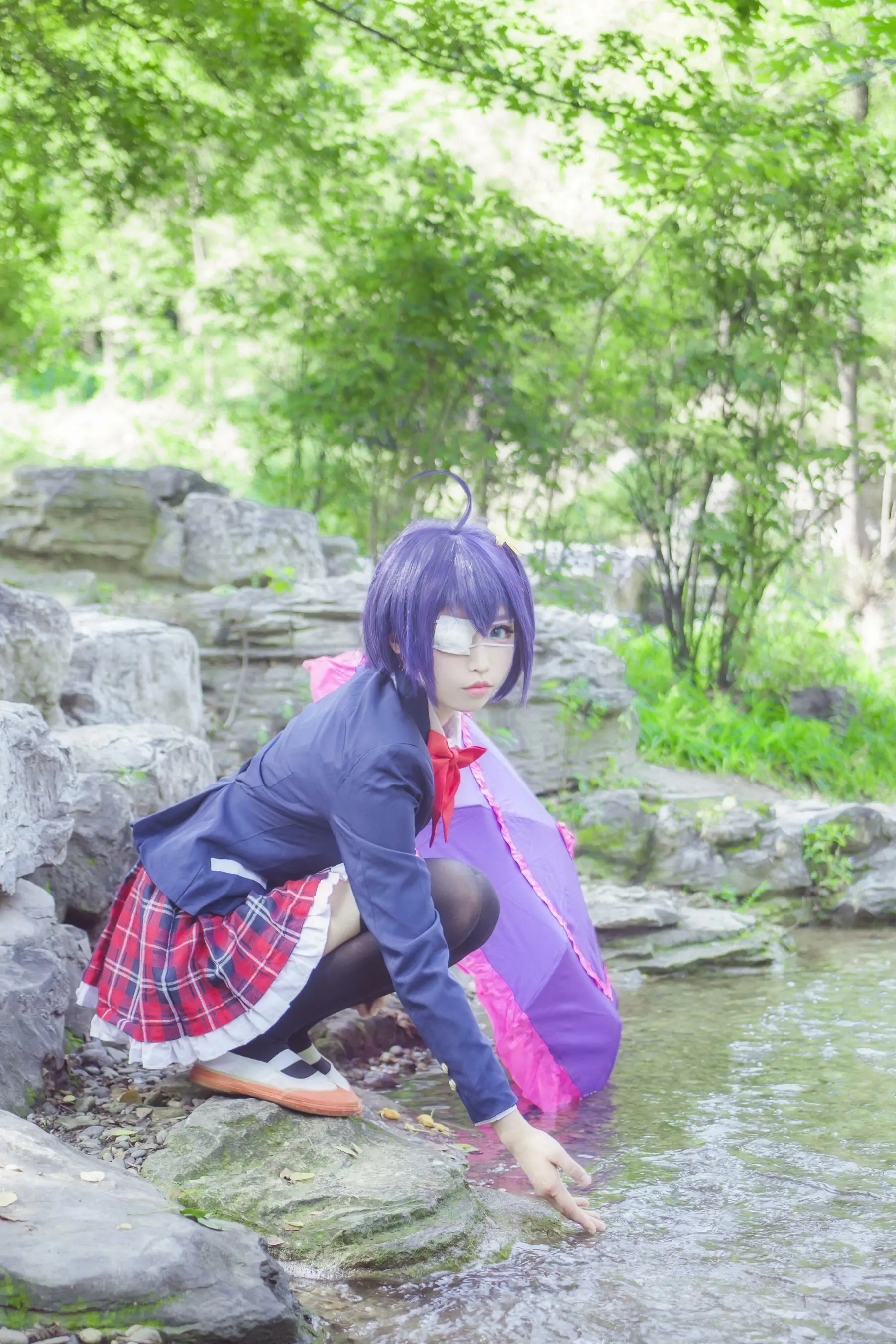 [Cosplay写真] 萌妹白易子教主 - 中二病也要谈恋爱