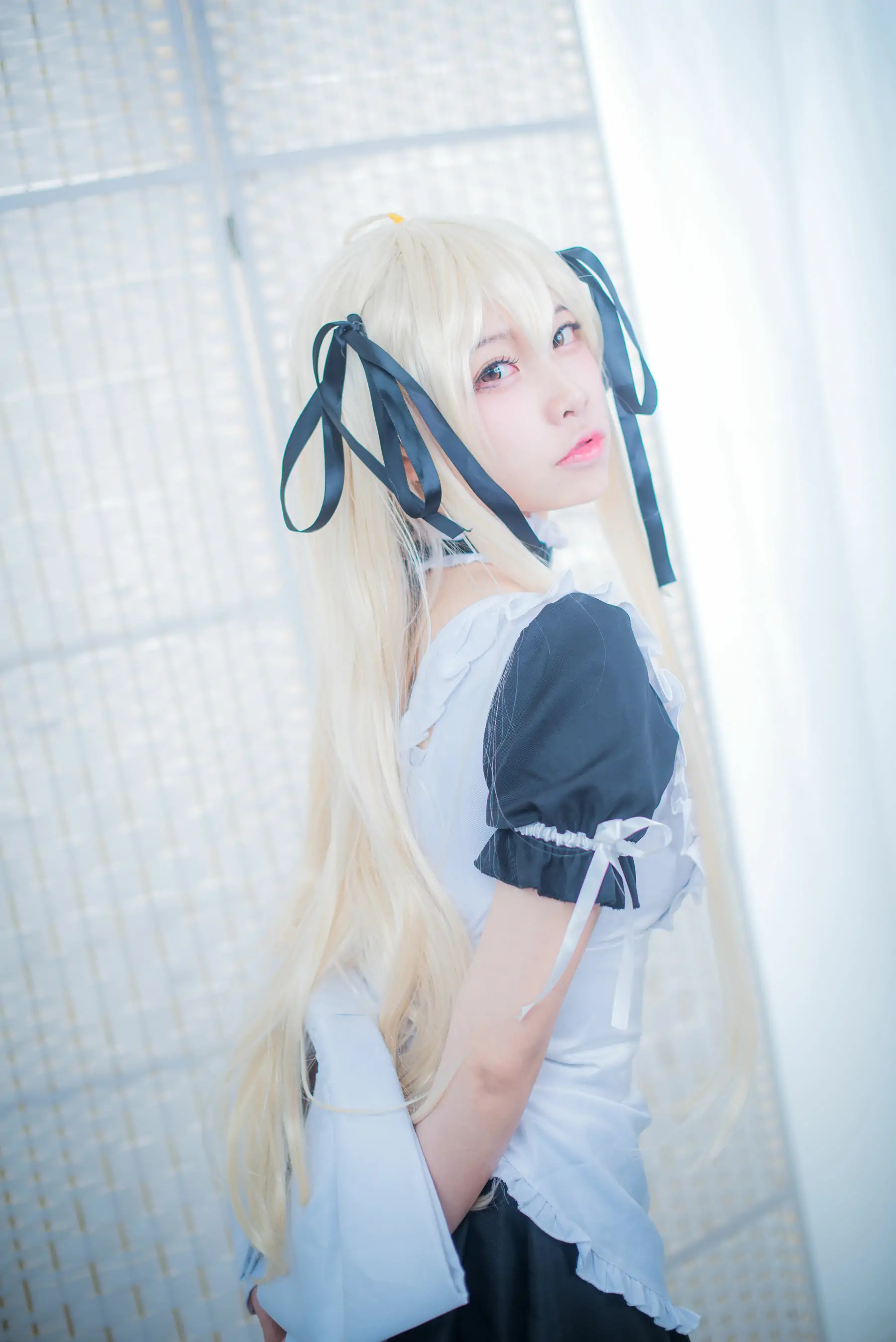 [Cosplay写真] 人气Coser二佐Nisa - 穹妹女仆