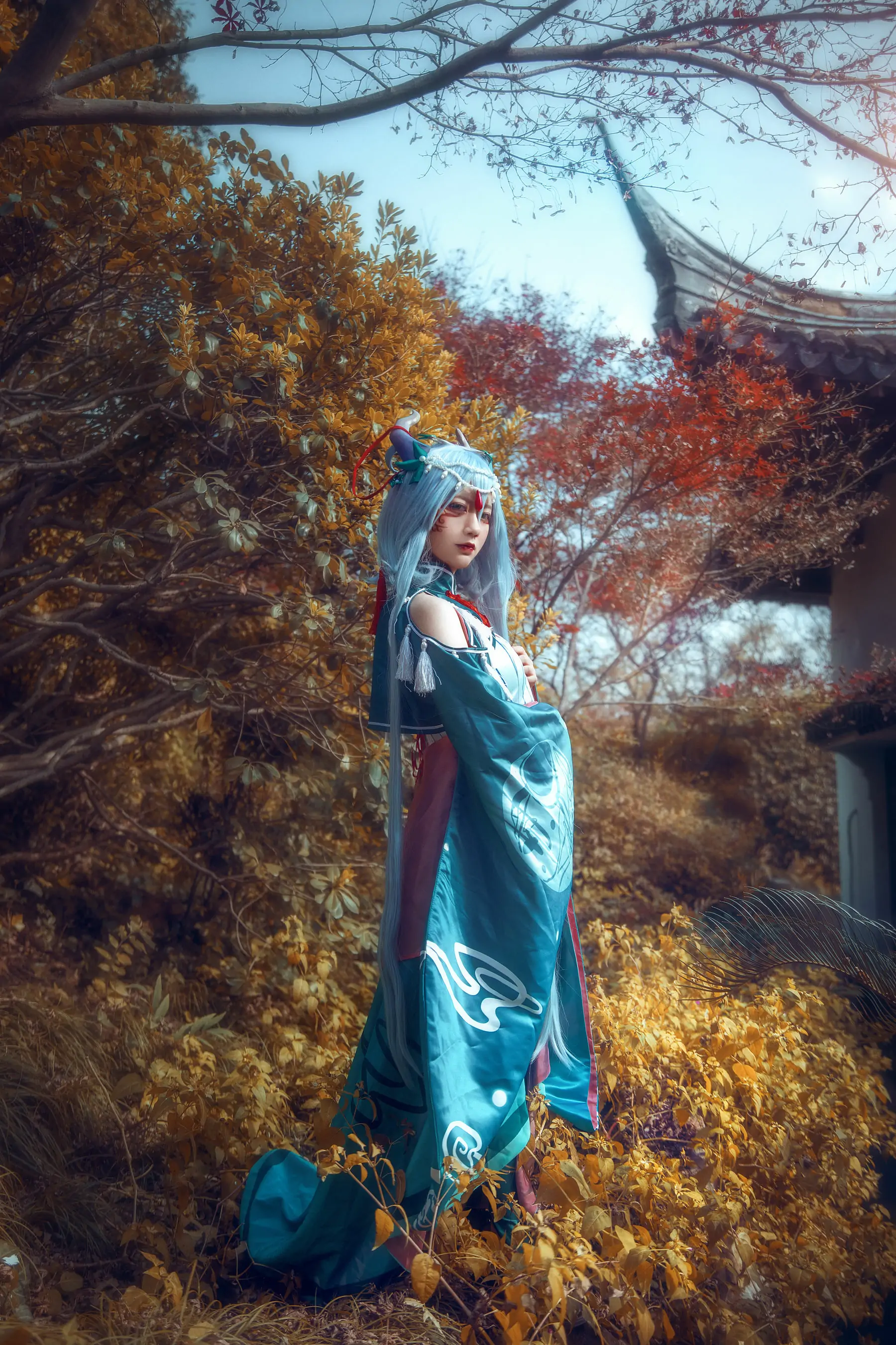 [Cosplay写真] 动漫博主弦音sic - 洛天依 上古神話