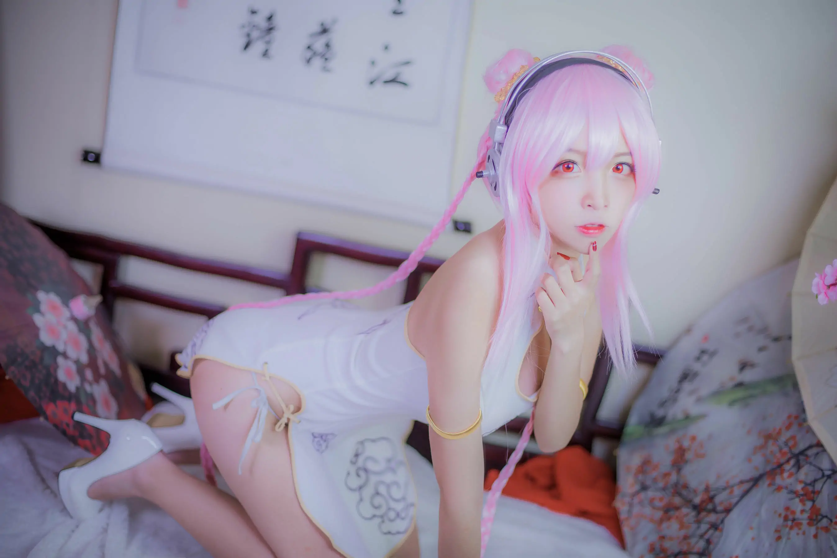 [Cosplay写真] 人气Coser二佐Nisa - 索尼子旗袍