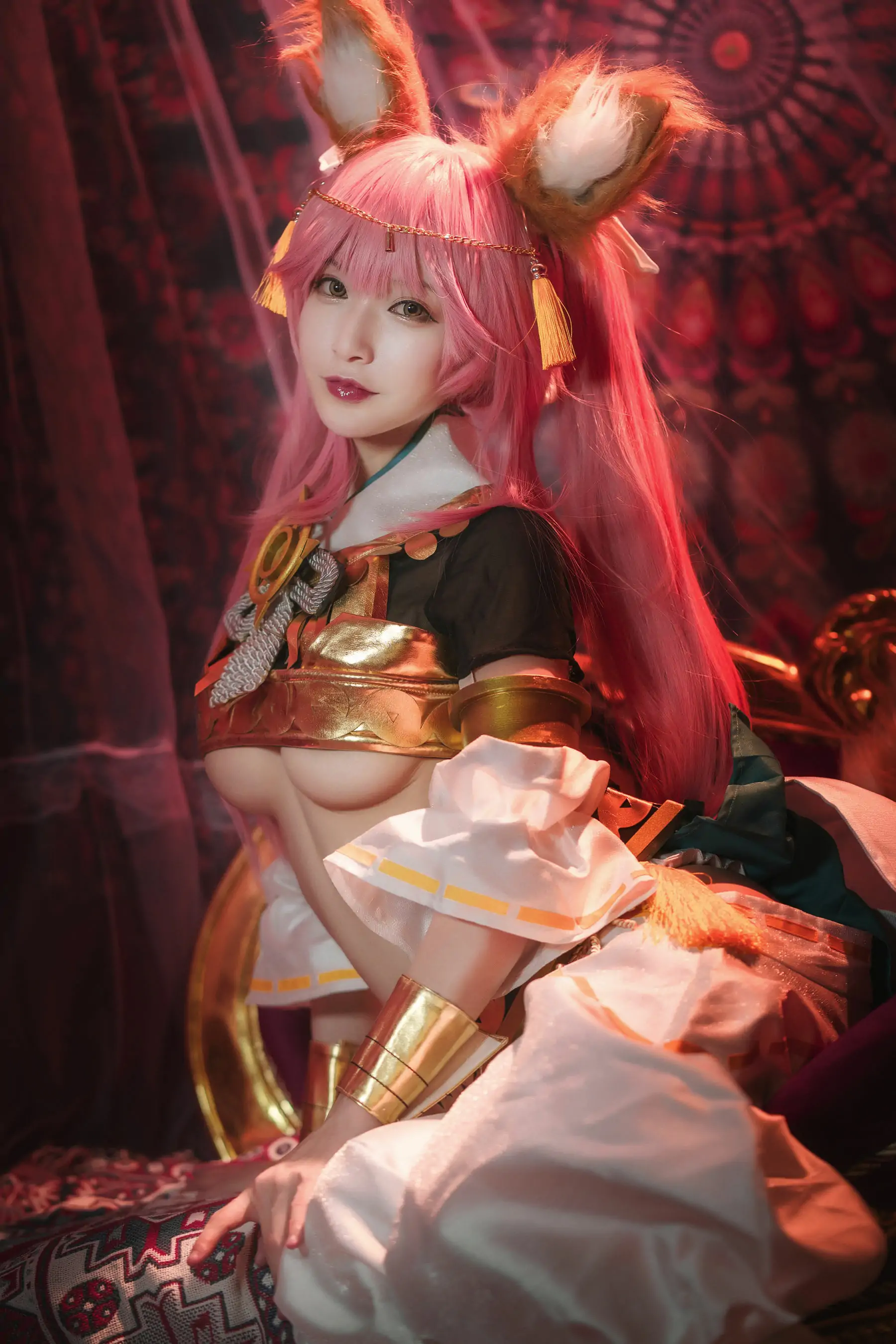 [Cosplay写真] 动漫博主铁板烧鬼舞w - 玉藻前 神话