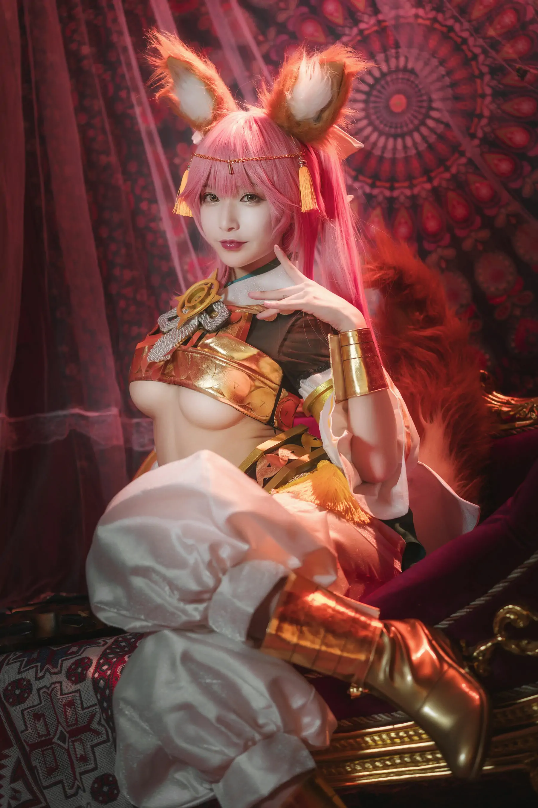 [Cosplay写真] 动漫博主铁板烧鬼舞w - 玉藻前 神话