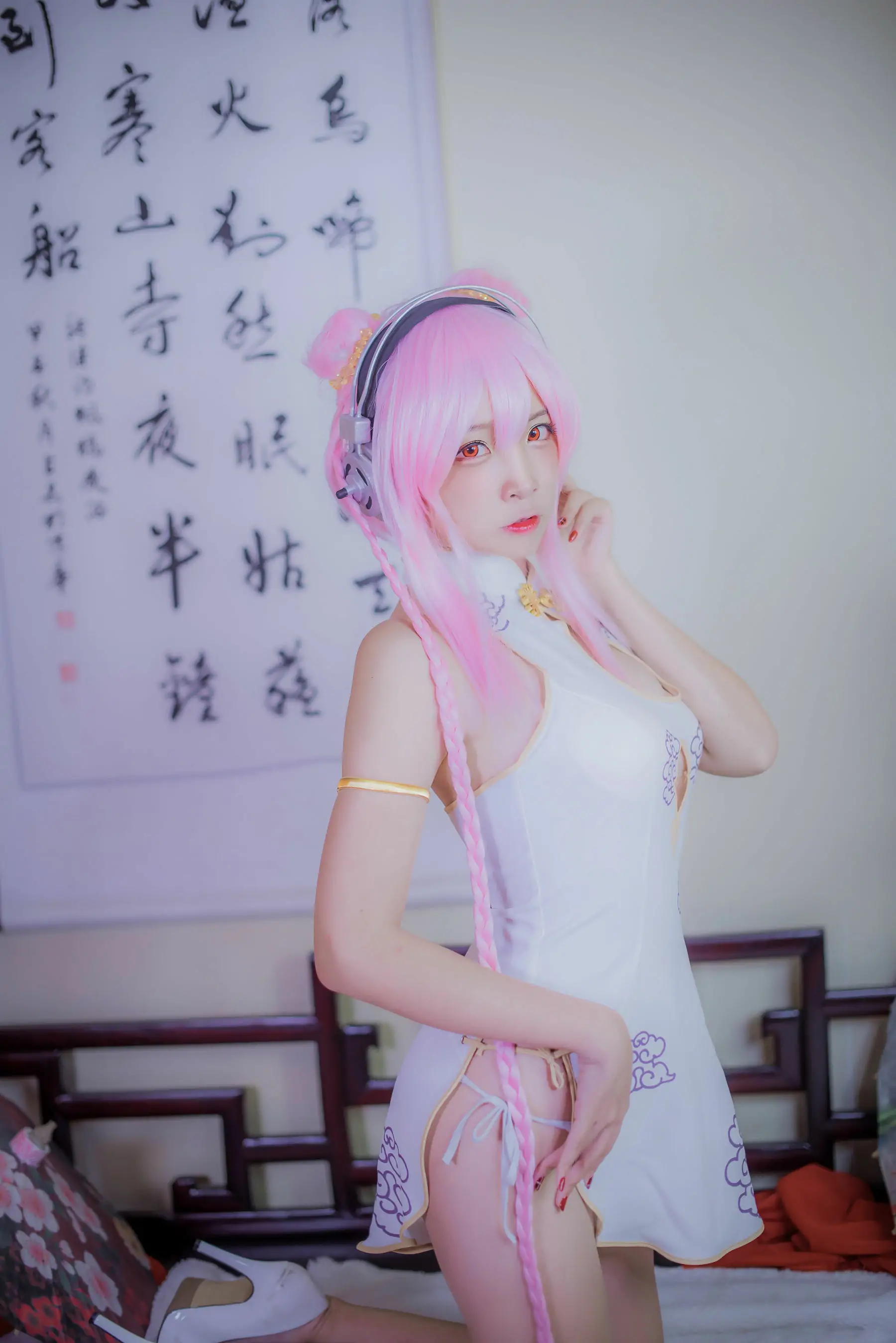 [Cosplay写真] 人气Coser二佐Nisa - 索尼子旗袍