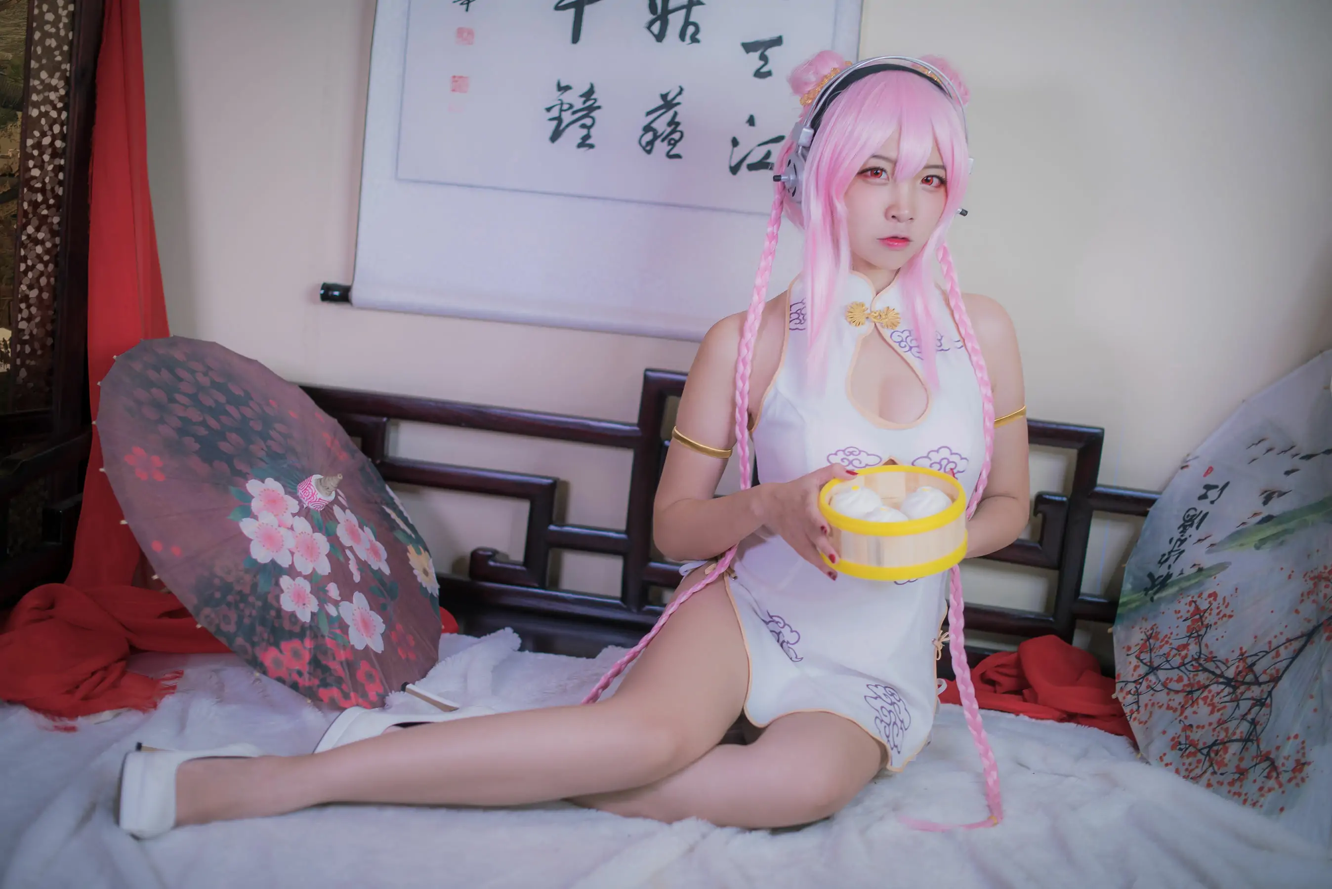 [Cosplay写真] 人气Coser二佐Nisa - 索尼子旗袍