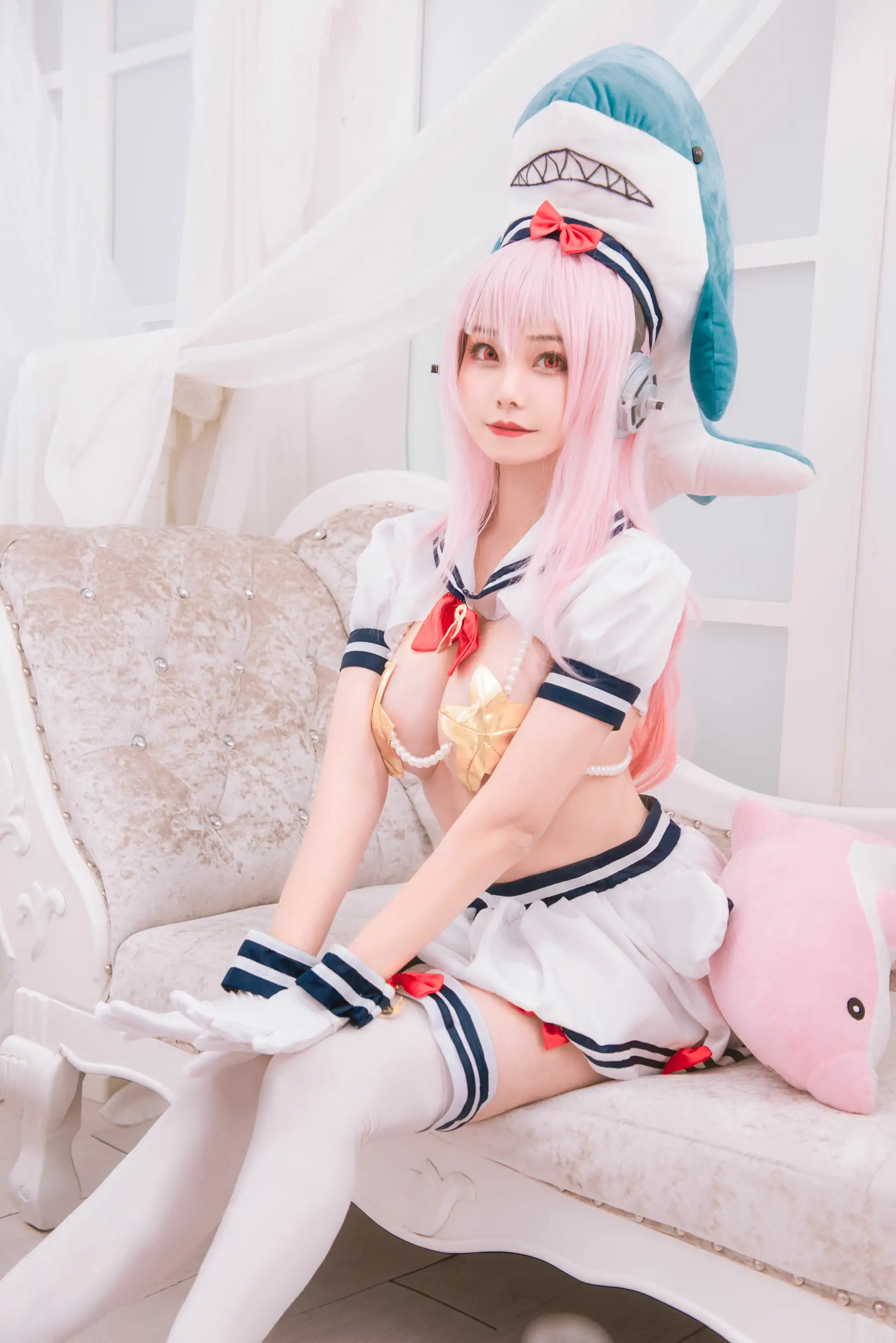 [Cosplay写真] 萌系小姐姐蜜汁猫裘 - 索尼子双鱼座