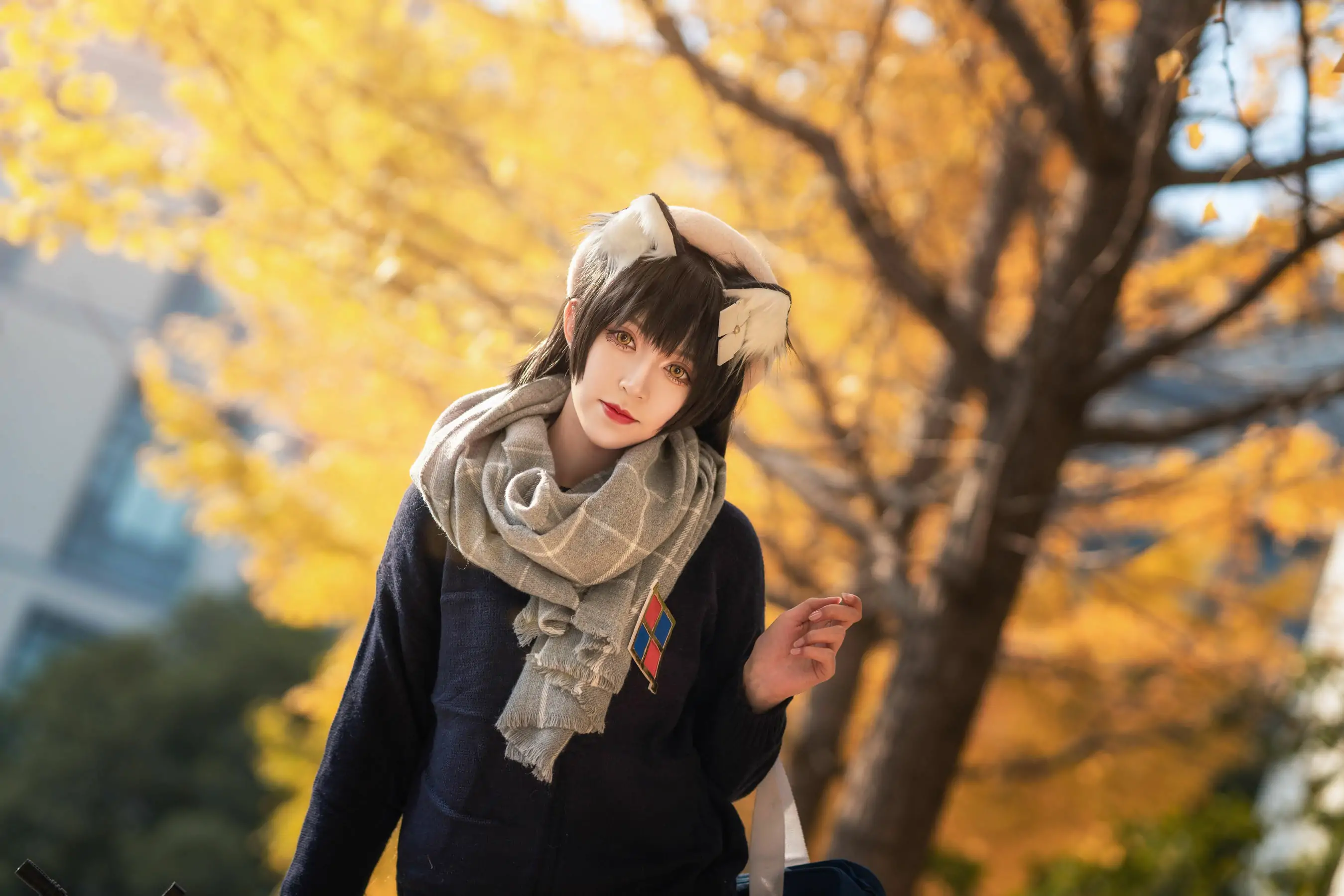 [COS福利] Coser__KETTOE - 95式纯白毕业季