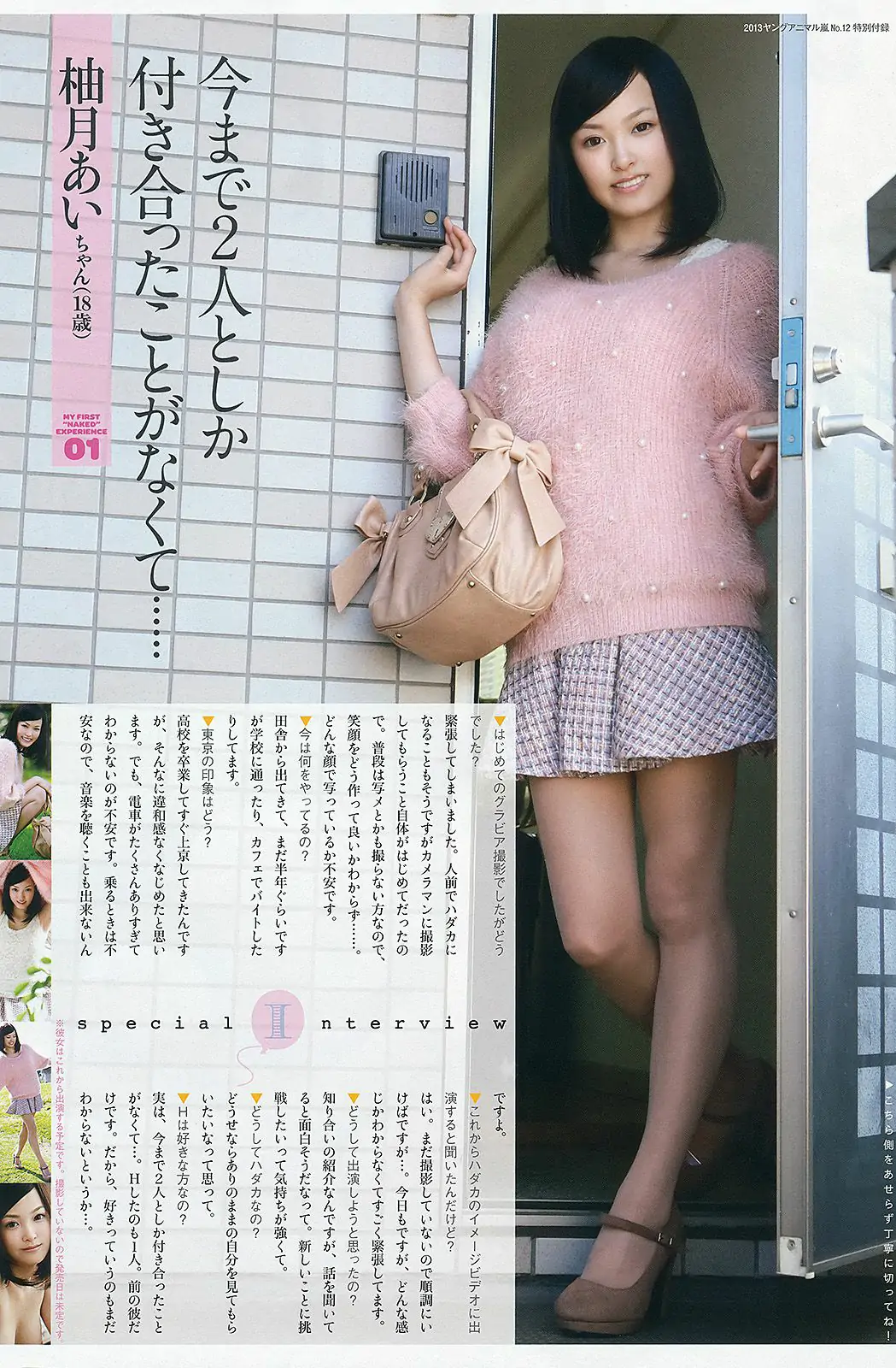 紗倉まな 百川晴香 柚月あい [Young Animal Arashi 岚特刊] No.12 2013年 写真杂志