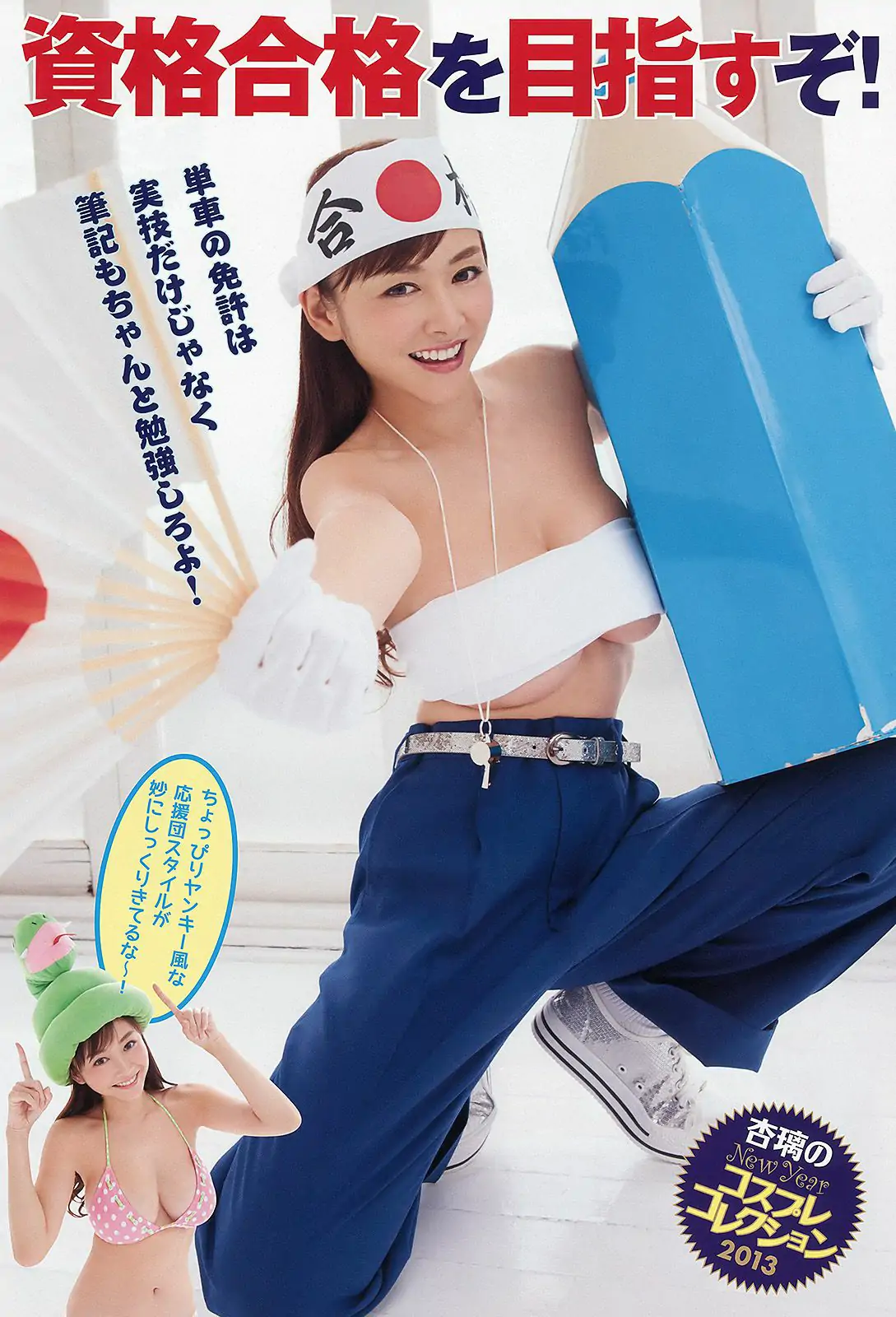 杉原杏璃 佐々木心音 麻美ゆま [Young Animal Arashi 岚特刊] No.02 2013年 写真杂志