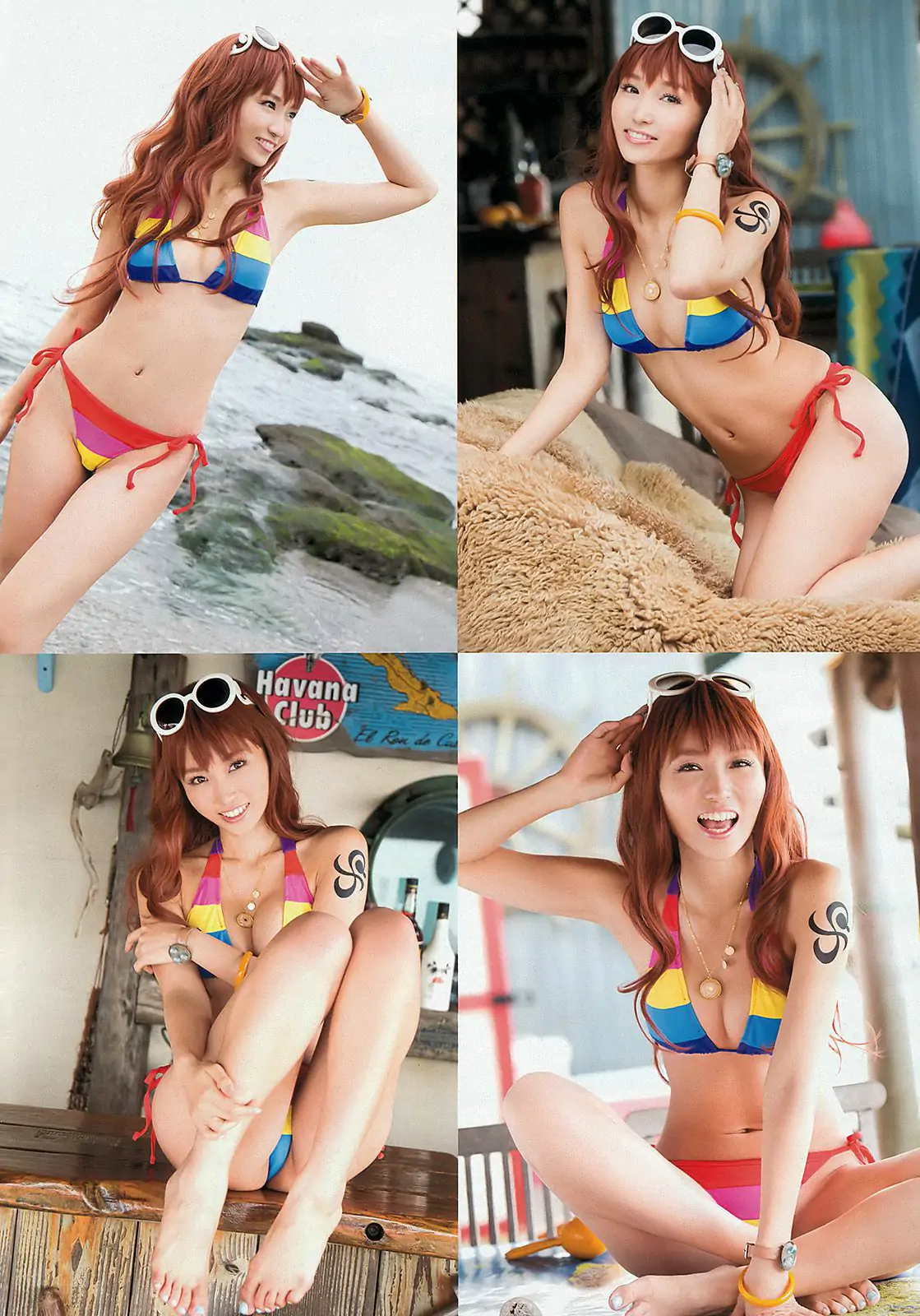 吉木りさ 紗綾 杉原杏璃 鈴木ふみ奈 原幹恵 SKE48 [Weekly Playboy] 2012年No.52 写真杂志