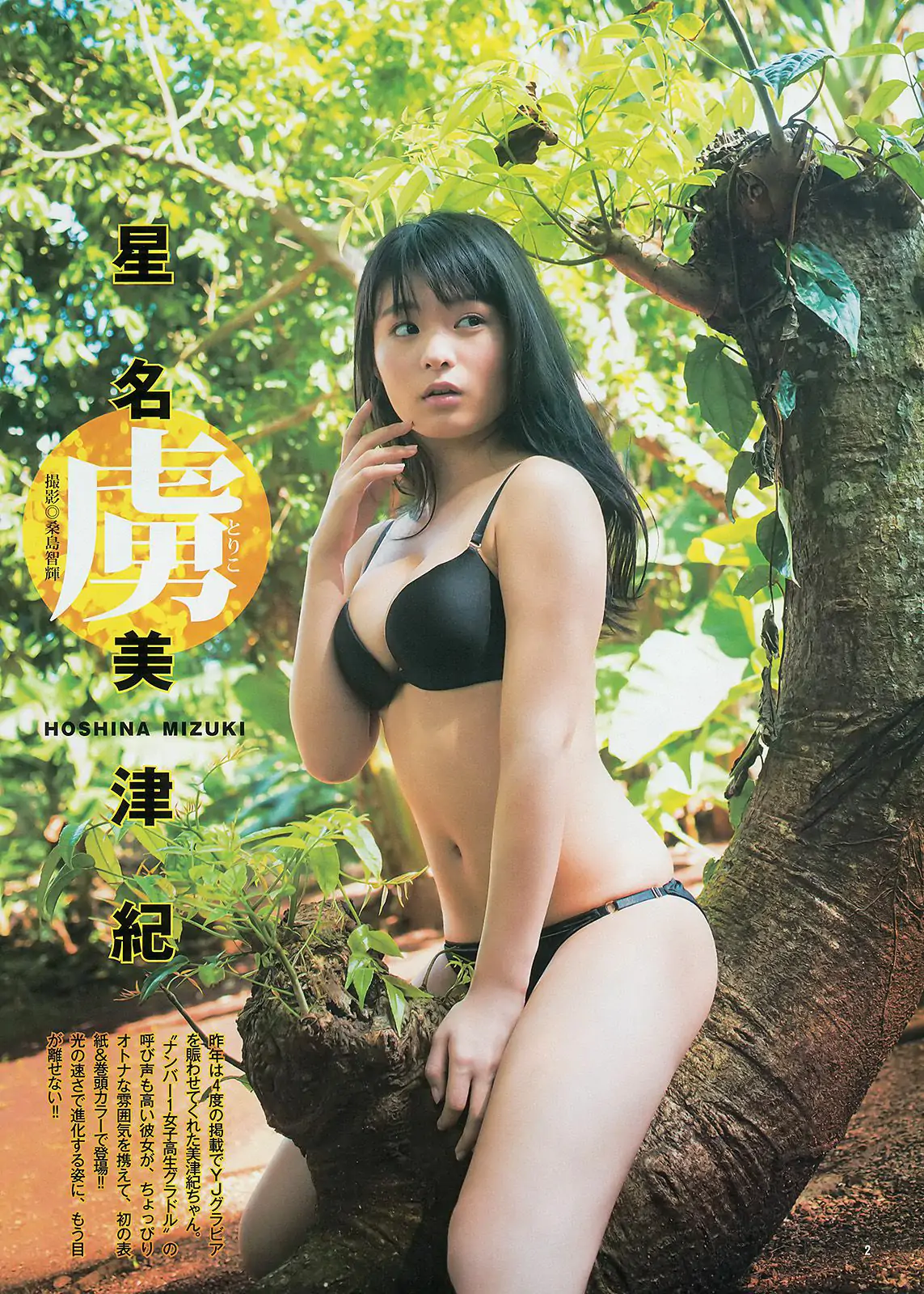 星名美津紀 岡田紗佳 内田理央 [Weekly Young Jump] 2014年No.16 写真杂志