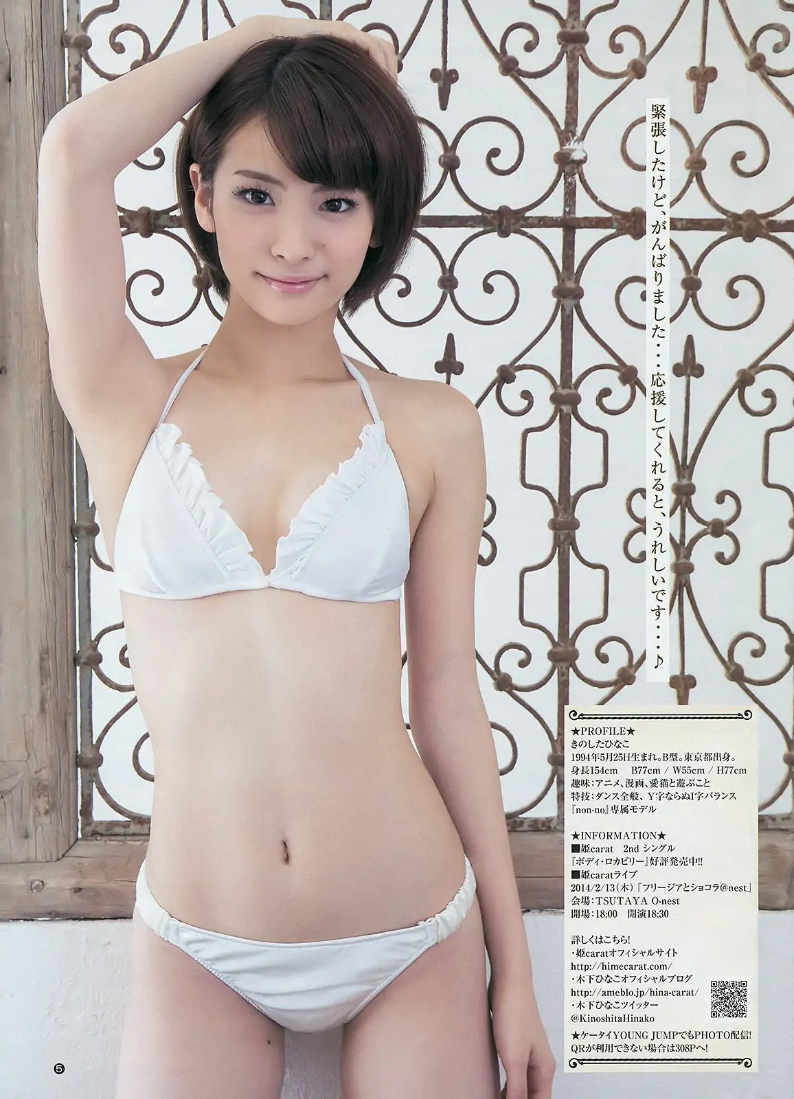 新川優愛 48グループ 木下ひなこ [Weekly Young Jump] 2014年No.06-07写真杂志