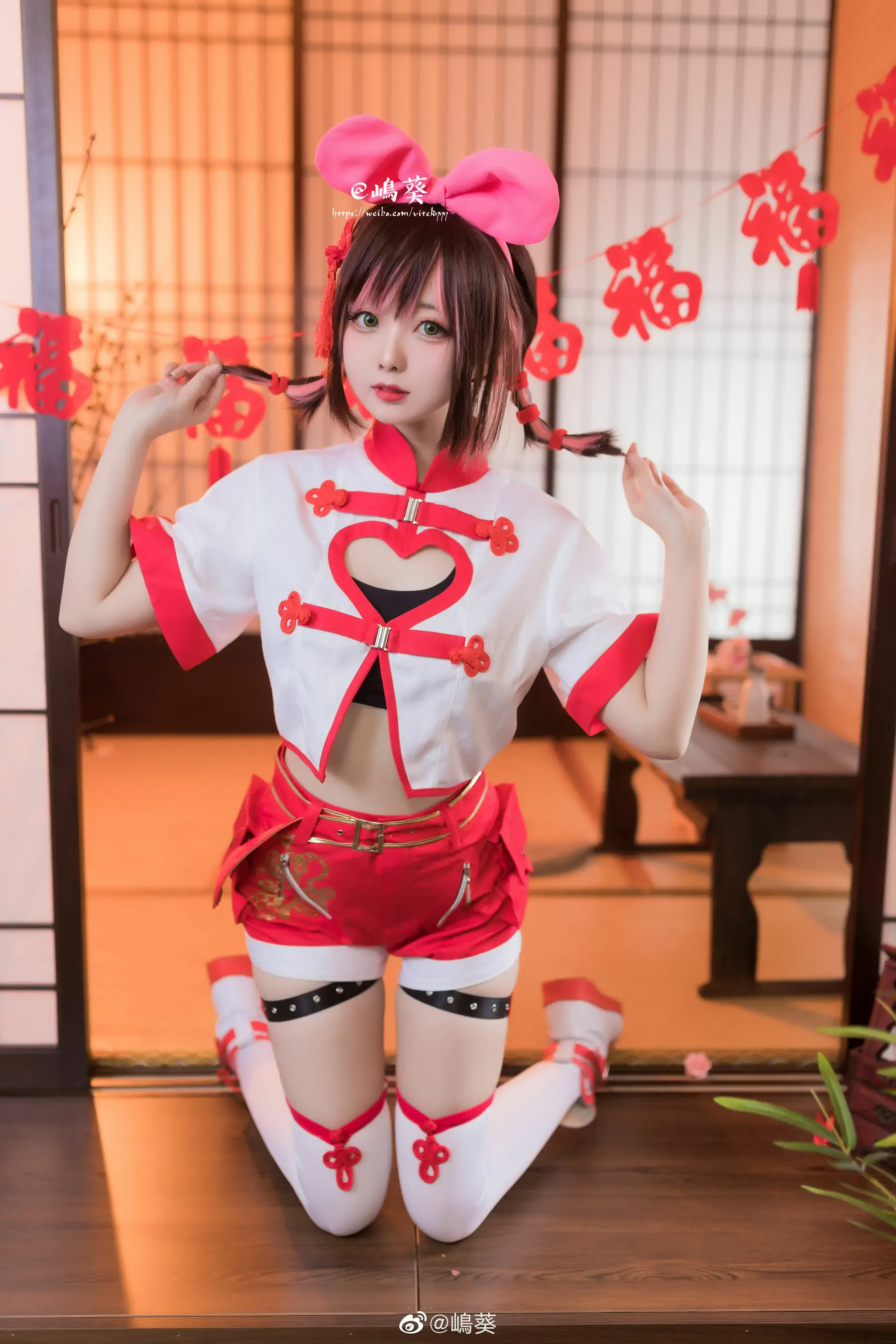 微博美女嶋葵 绊爱 kizuna Ai