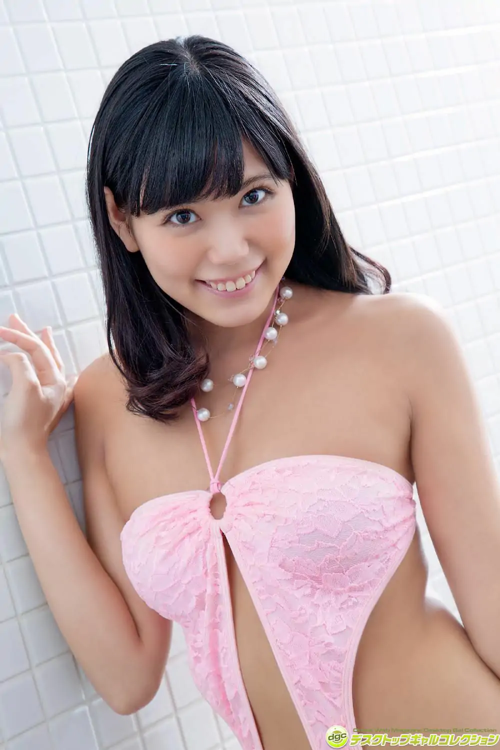 篠原冴美《爽やかな笑顔が眩しいマシュマロGカップ！》 [DGC]