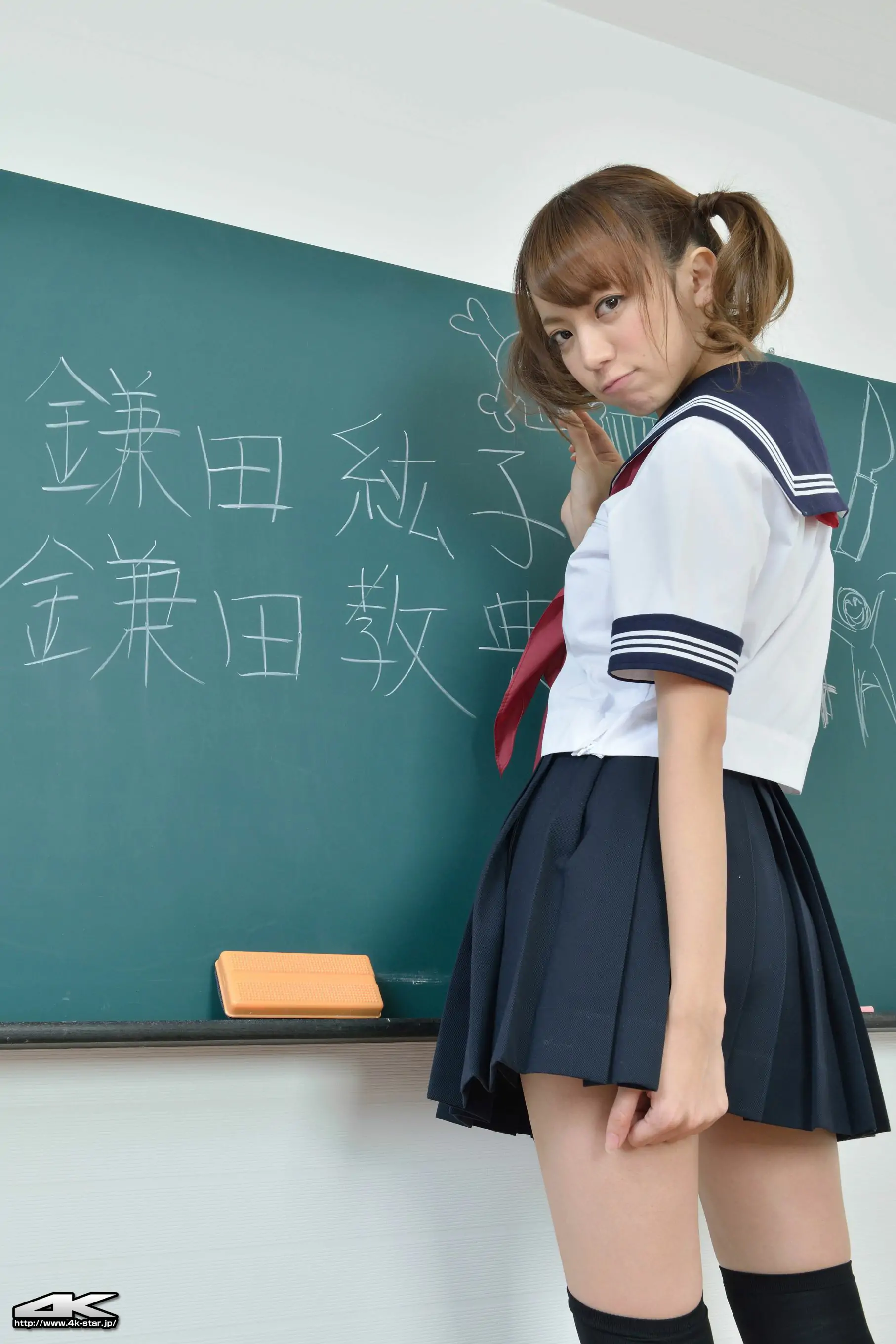 [4K-STAR] NO.00141 鎌田紘子 School Girl 水手服学生装 