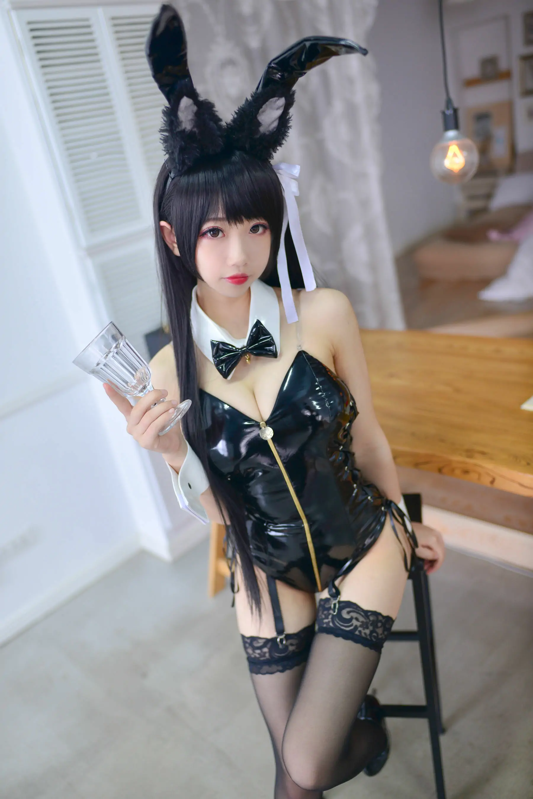 [萝莉COS] 雪琪 - 爱宕兔女郎