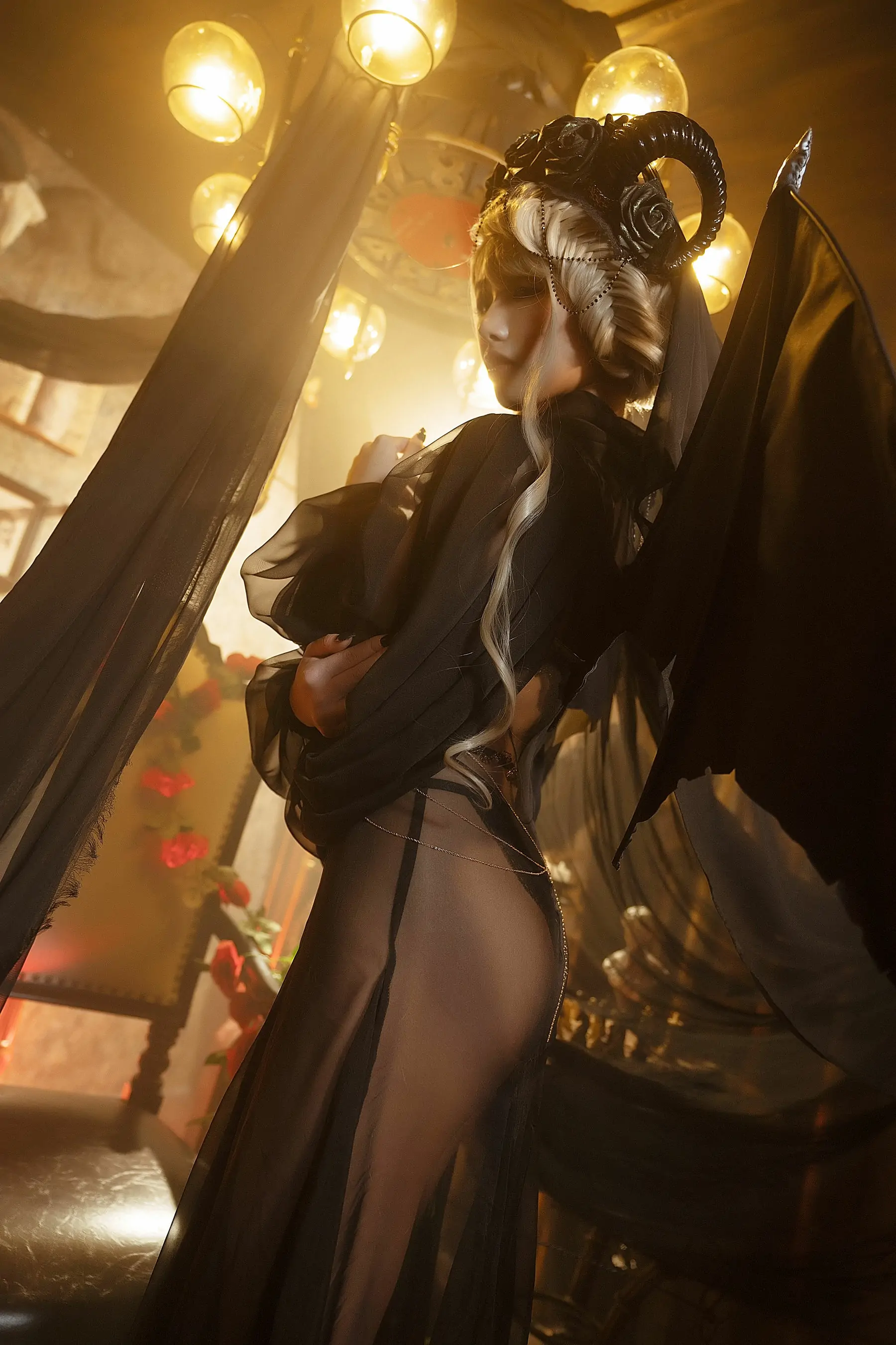 [萝莉COS] 雯妹 - 魅魔 gothic devil