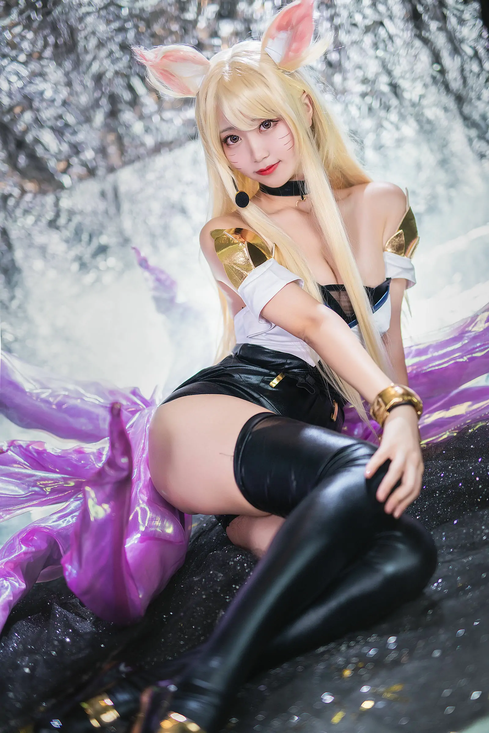 [萝莉COS] 黑川 - 阿狸 KDA