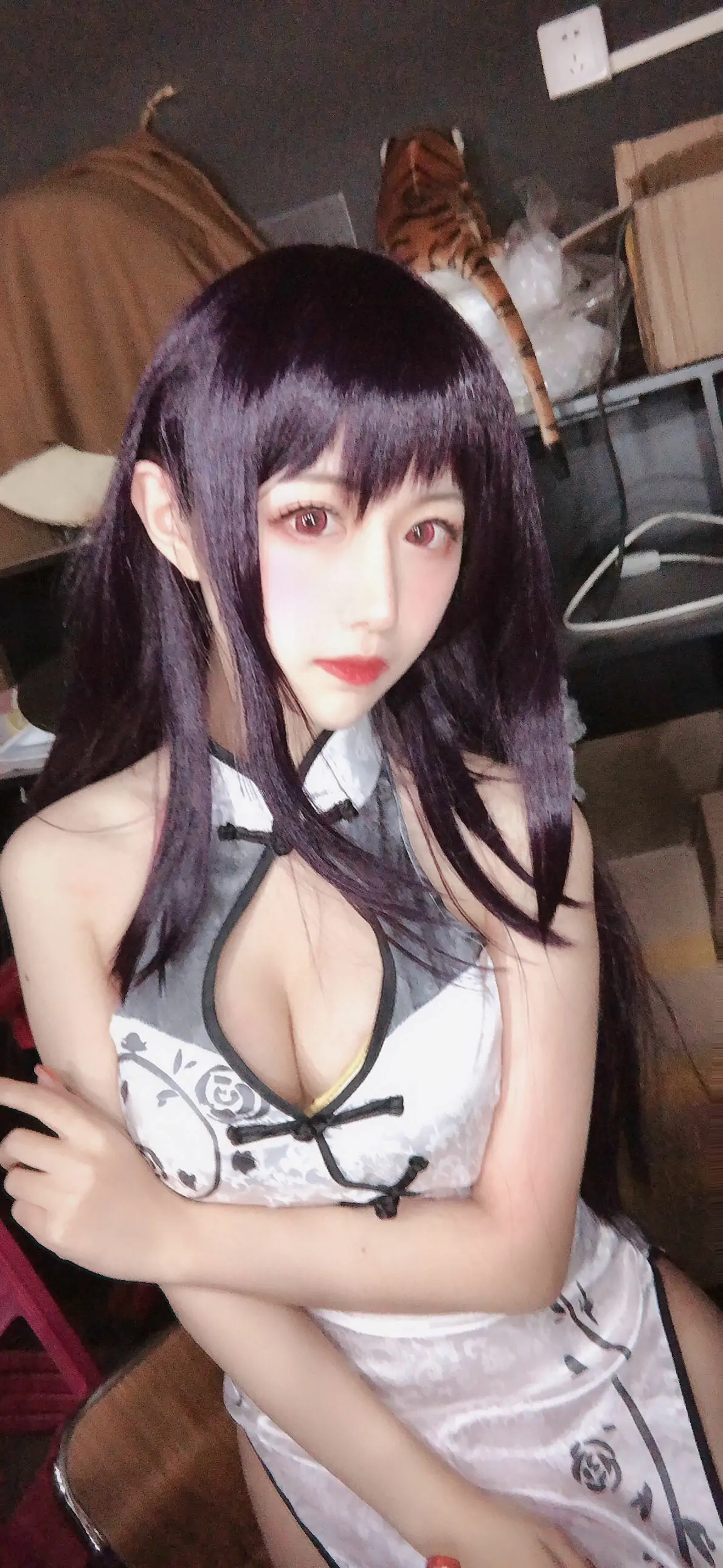 [萝莉COS] Shika小鹿鹿 - 学姐旗袍