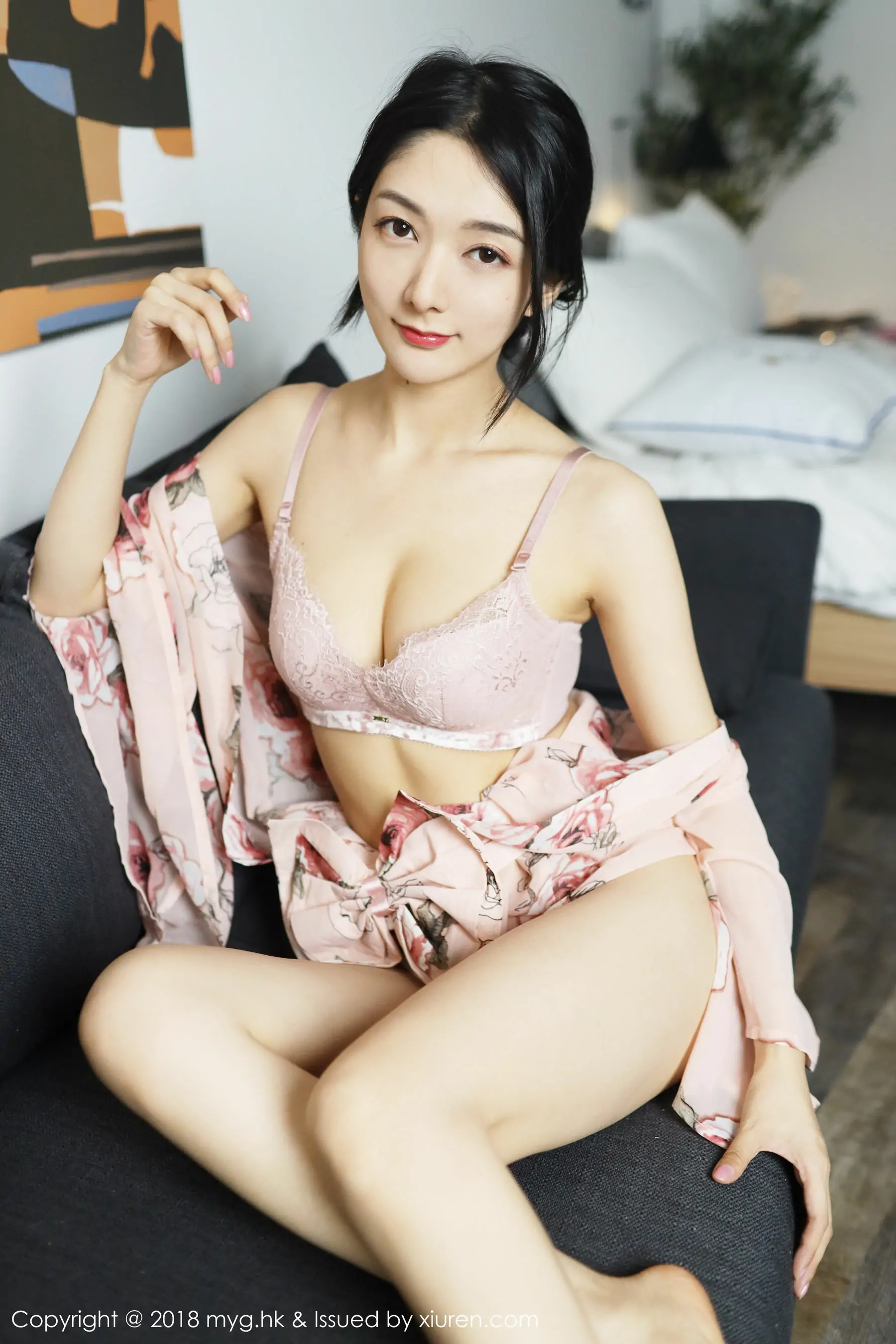 [美媛馆MyGirl] Vol.334 Angela喜欢猫