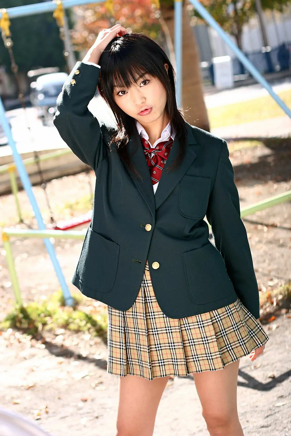 [DGC] NO.389 Marika Hase 長谷真理香 制服美少女天国 