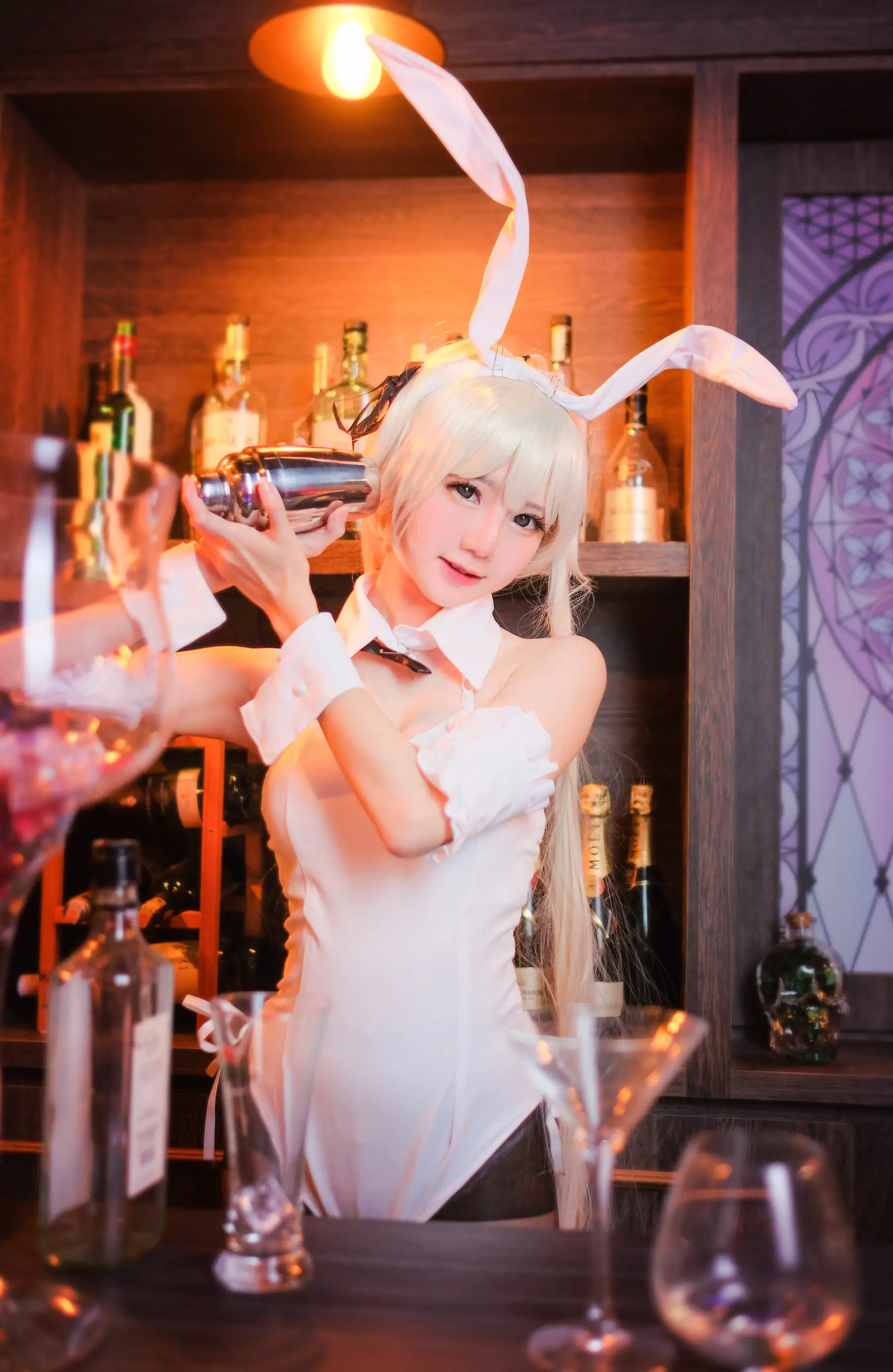 [网红COSER写真] Sally Dorasnow - Sora Kasugano Bunny Suit