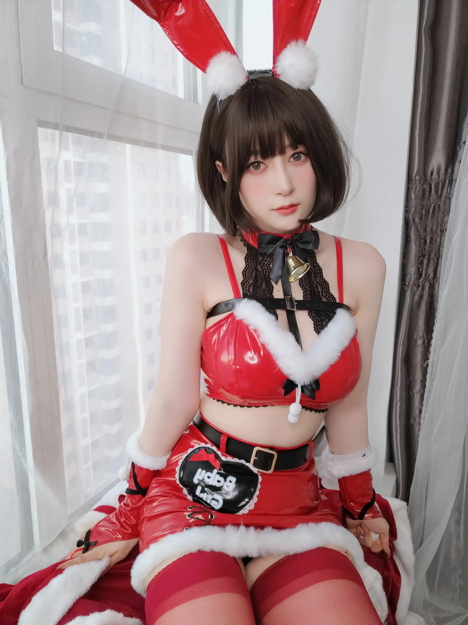 [网红COS] Coser小姐姐白银 - Merry Christmas