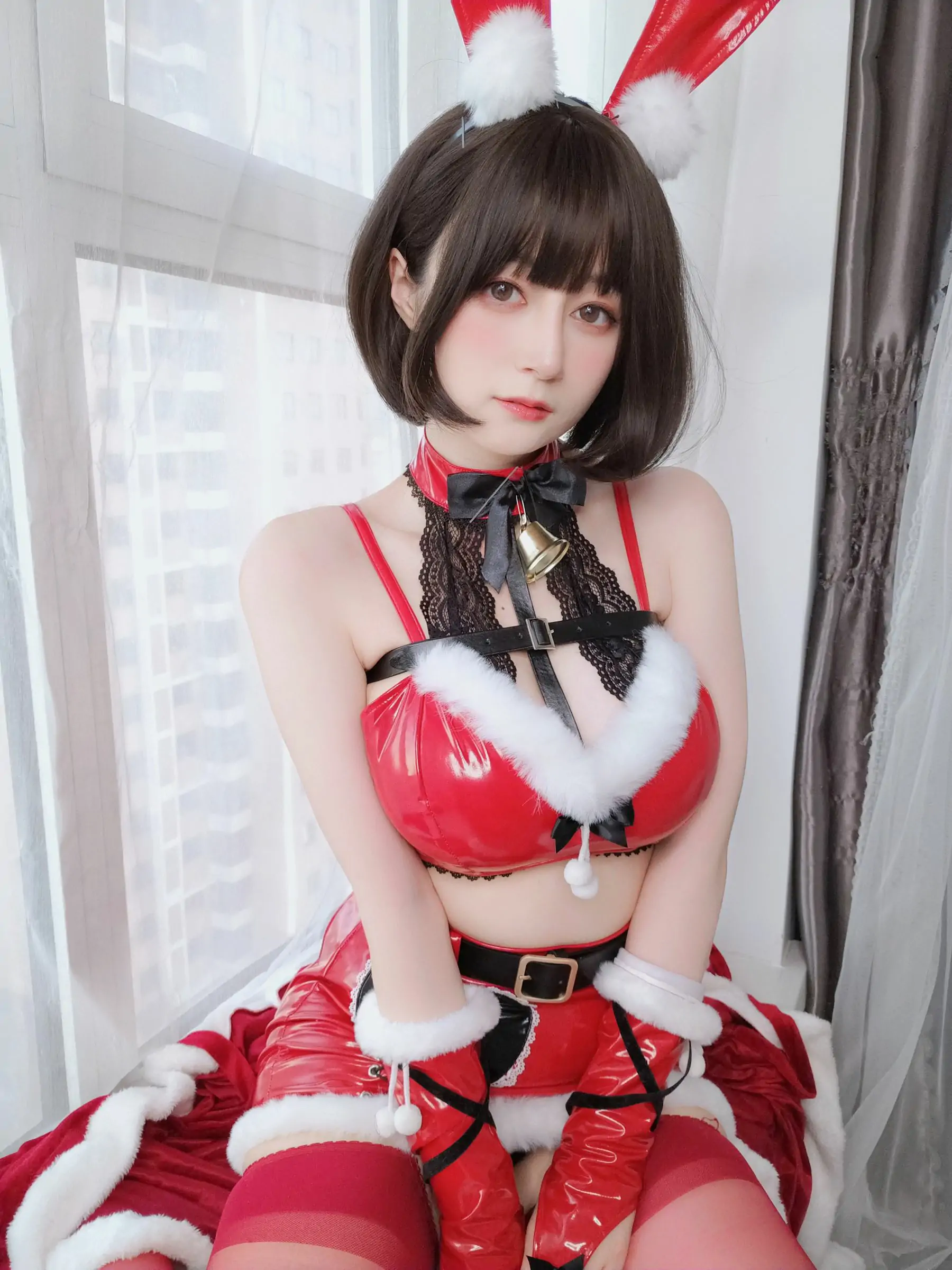 [网红COS] Coser小姐姐白银 - Merry Christmas