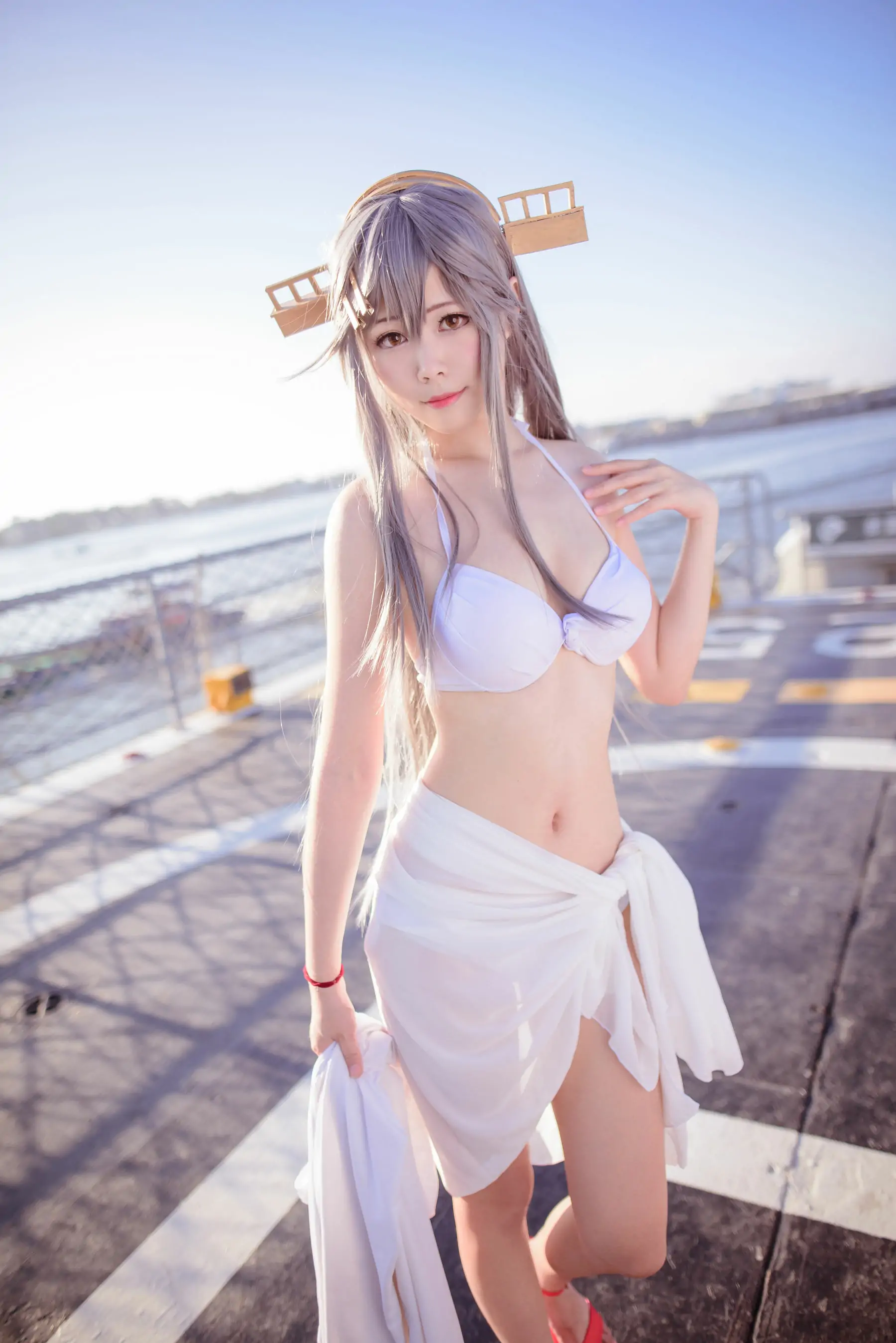 [网红COS] COS妹子Arty亞緹 - 艦これ はるな Haruna