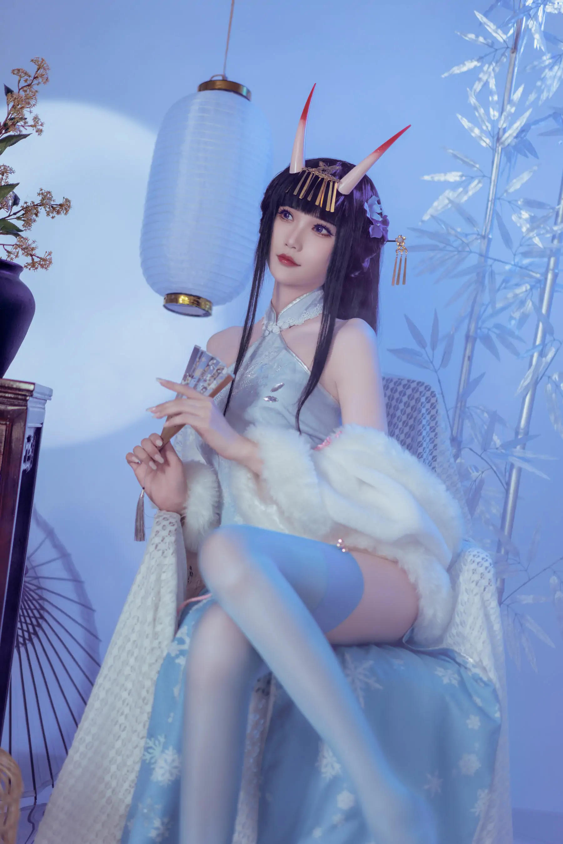 [网红COS] 花兮_honoka - 能代 冬雪沁香