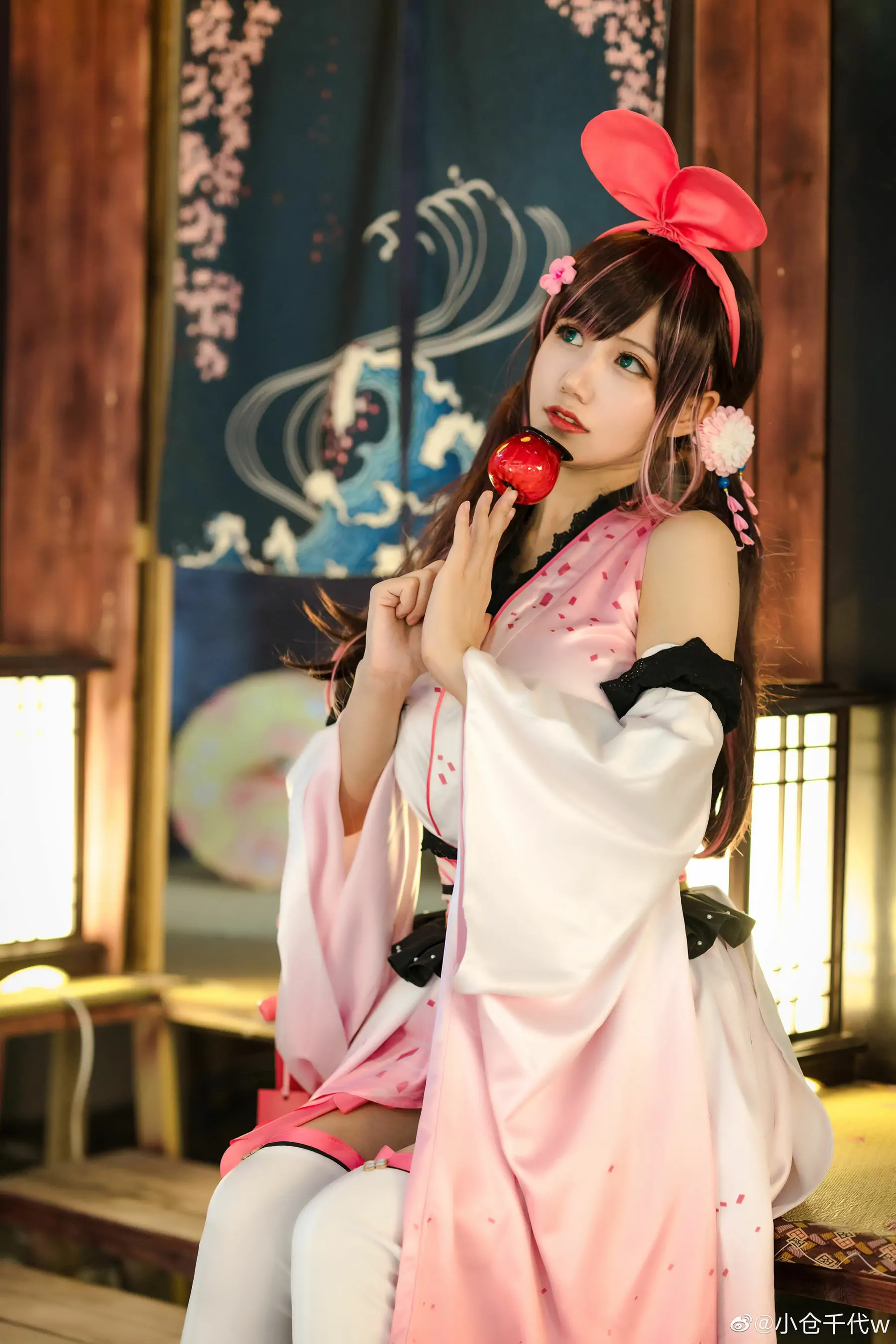 [福利COS] 动漫博主小仓千代w - Kizuna_AI绊爱