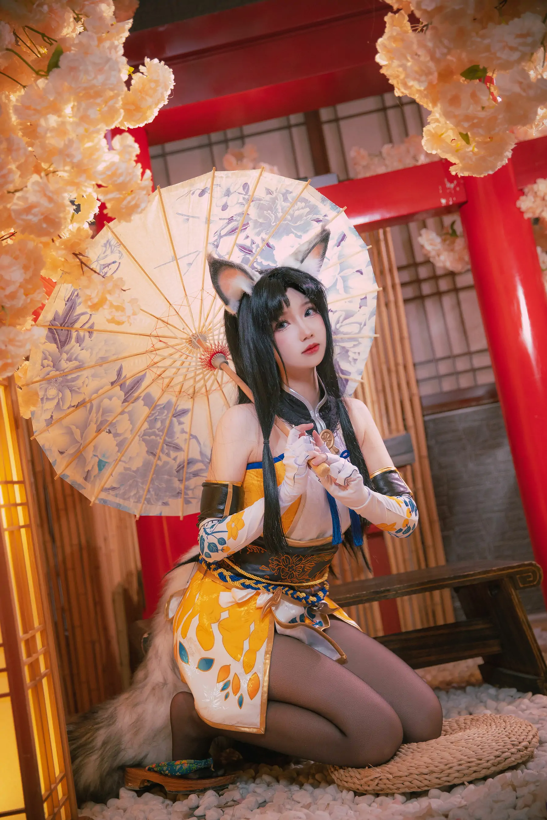 [福利COS] 动漫博主雪晴Astra - 永劫无间 黑丝胡桃