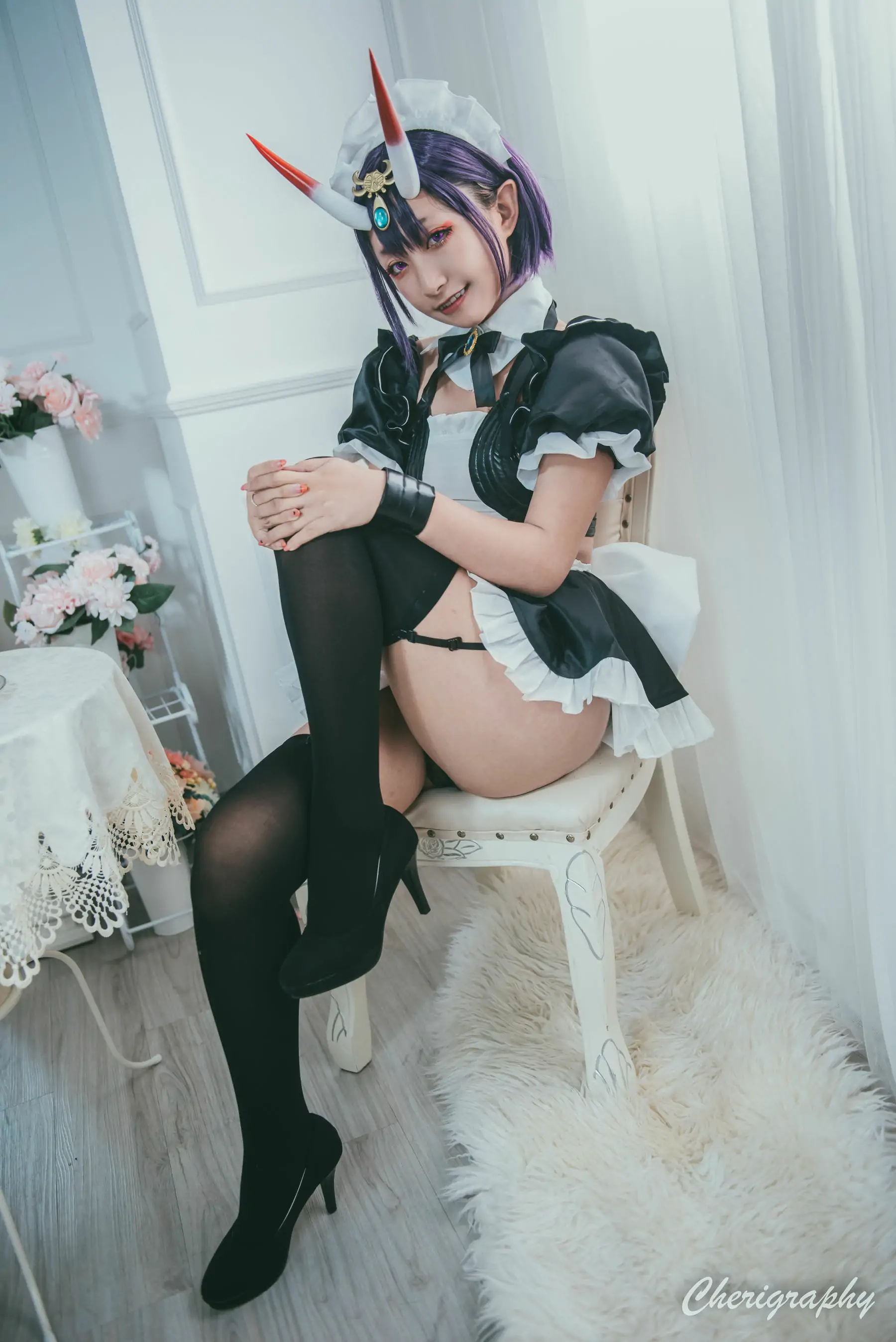  [福利COS] Roroki骷髅姫 - 酒吞女仆