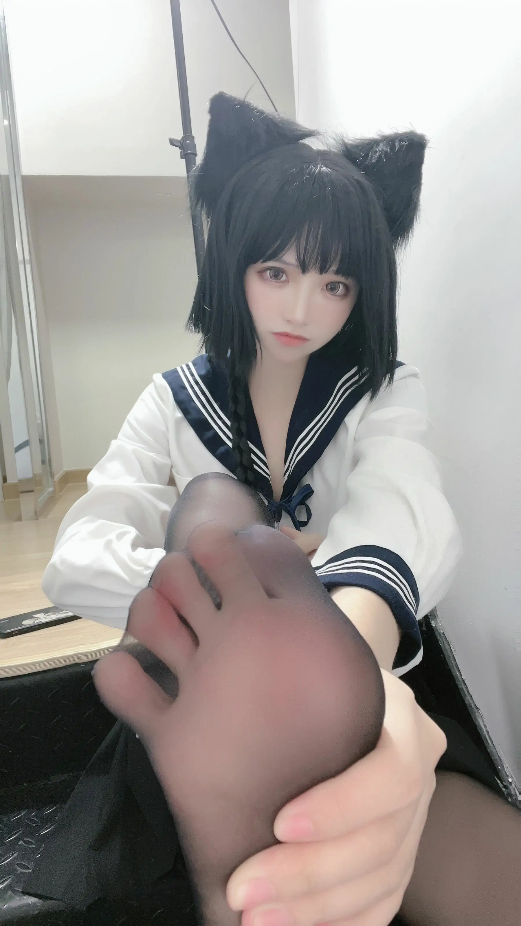 [福利COS] 疯猫ss - 制服少女