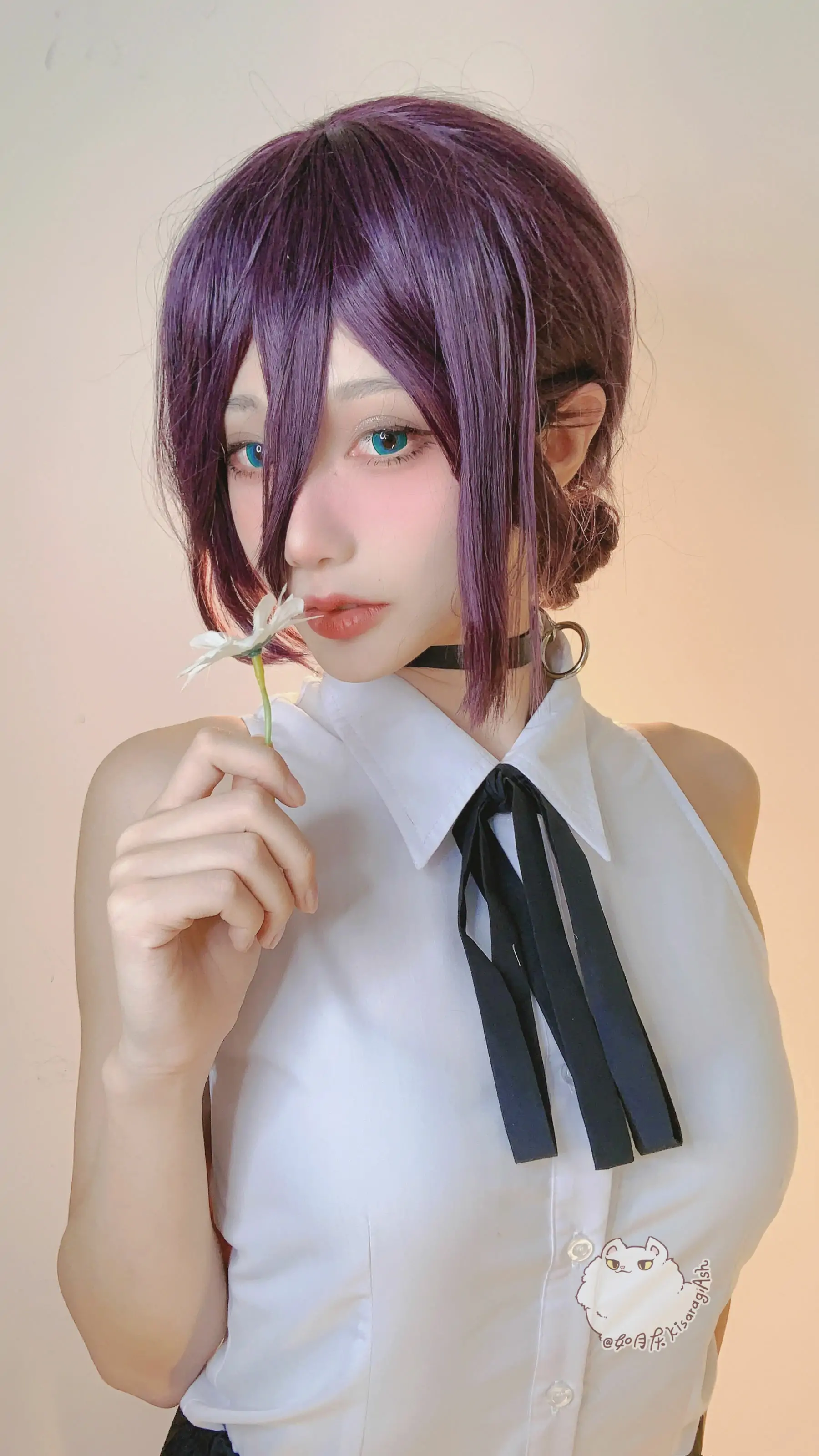 [福利COS] 动漫博主如月灰 - 电锯人REZE